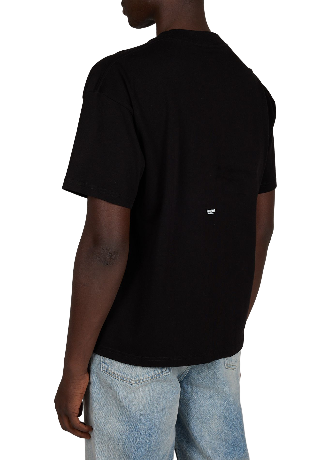 Loose cotton T-shirt REPRESENT Black