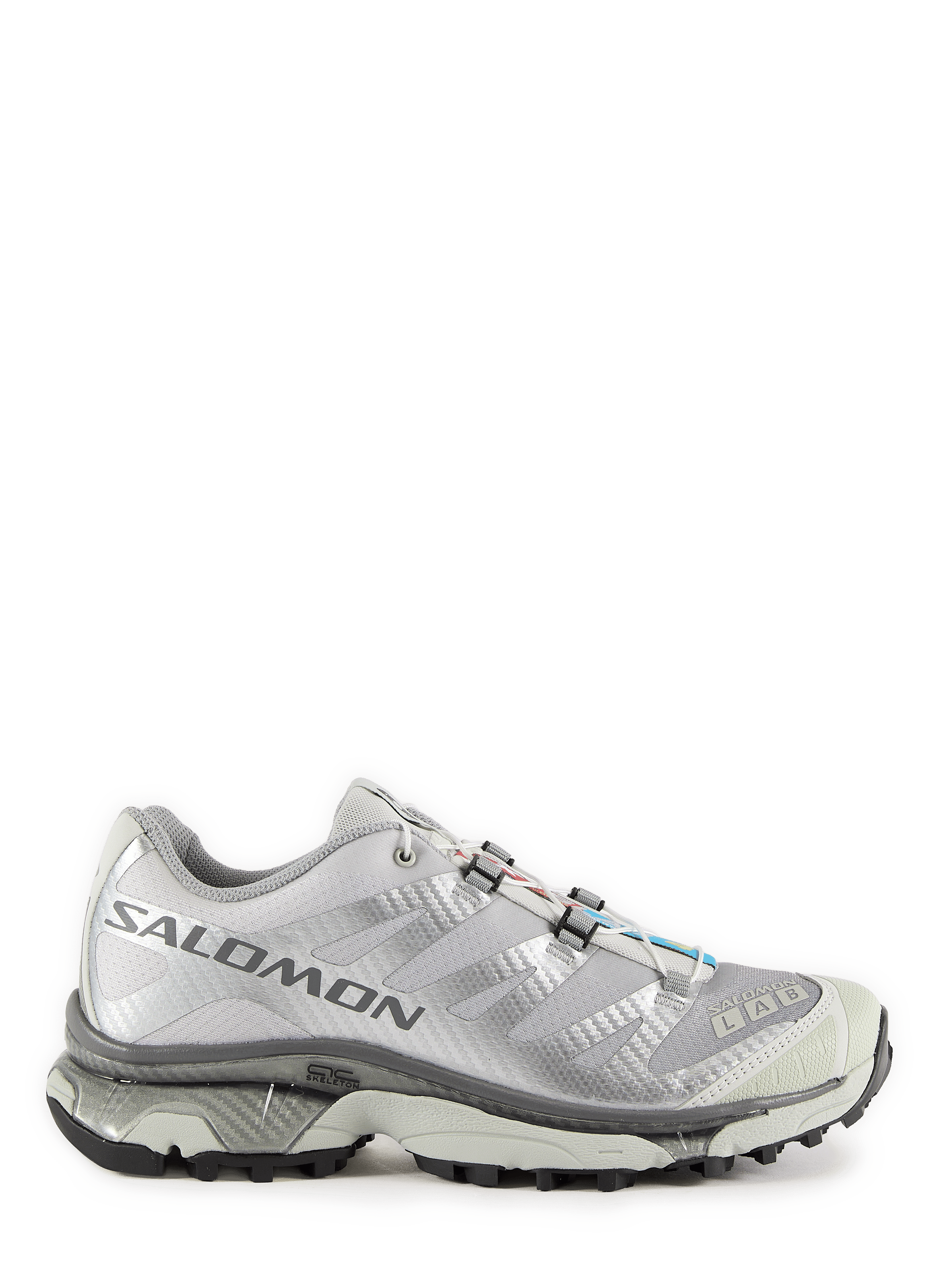 Low-top XT-4 metallic sneakers SALOMON Silver