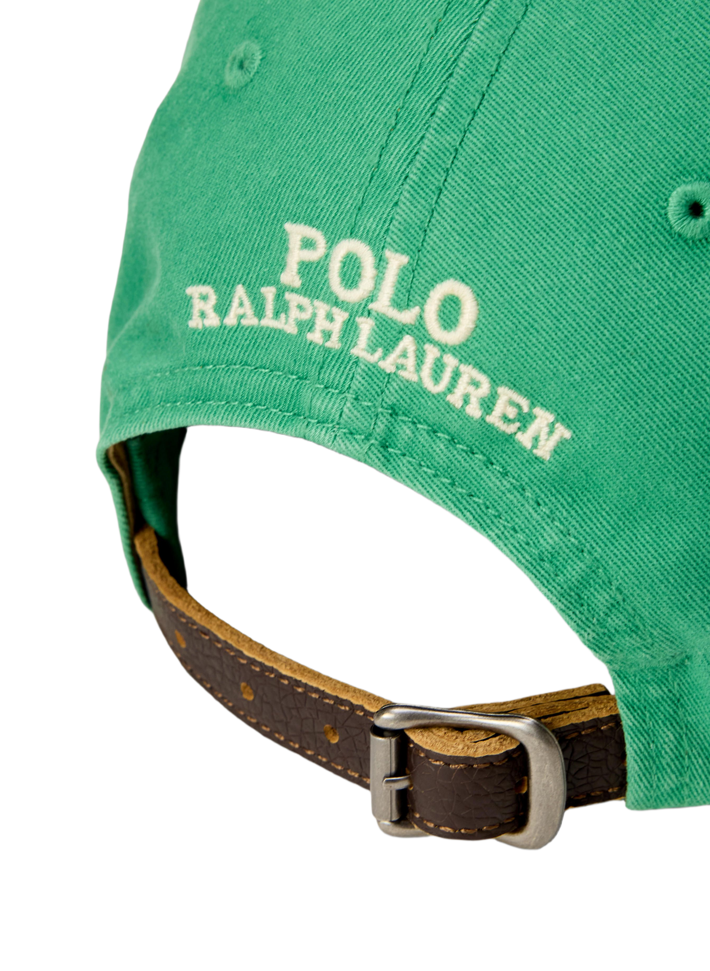 Casquette brodée en cachemire POLO RALPH LAUREN Vert