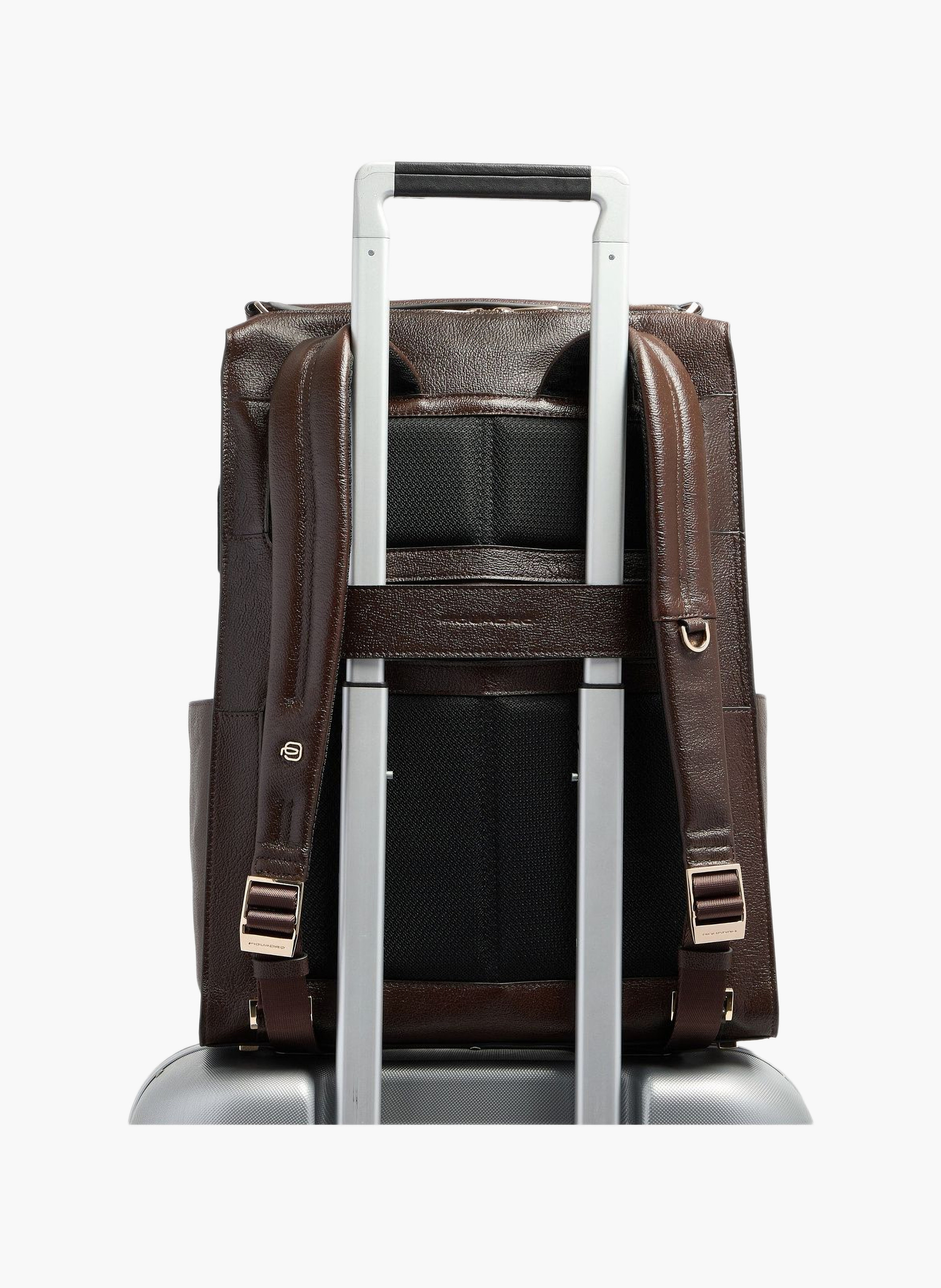 Sac à dos femme pour ordinateur 15,6" PIQUADRO Marron