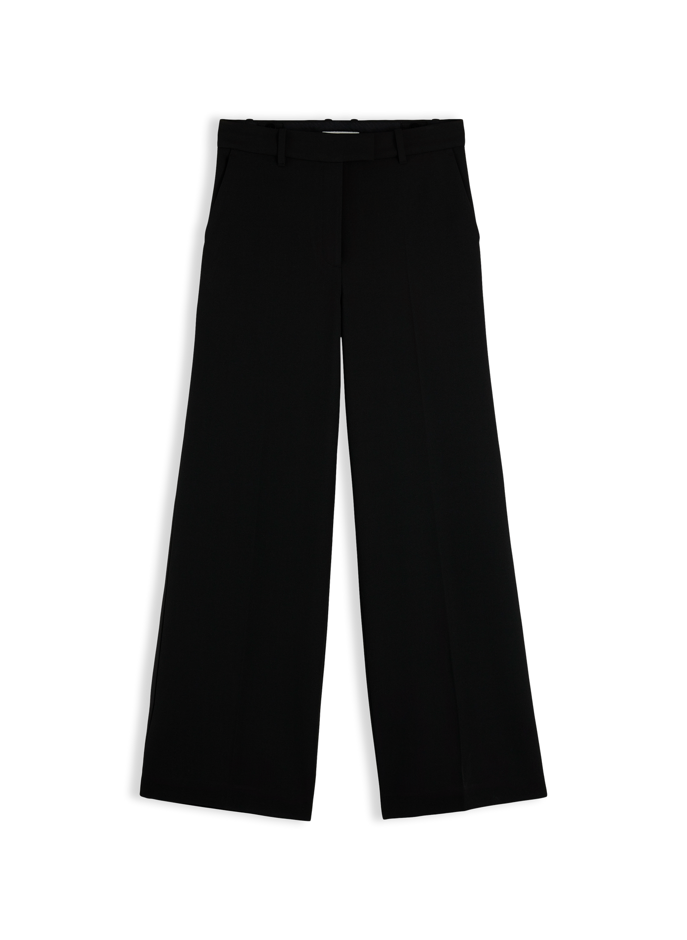 Weite Baumwollhose TOMMY HILFIGER Schwarz