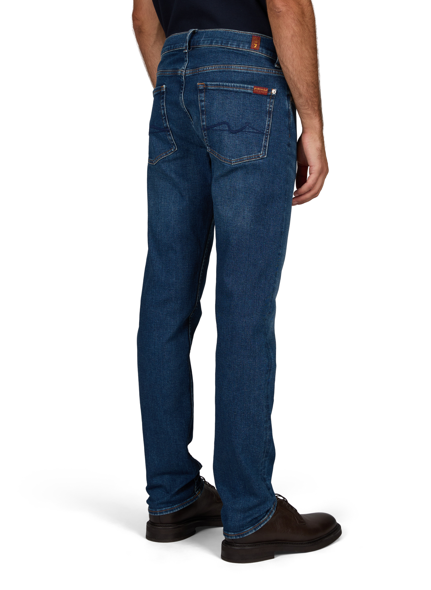 Slim fit jeans Armani Exchange XM000070 AF27185 7 FOR ALL MANKIND Blauw