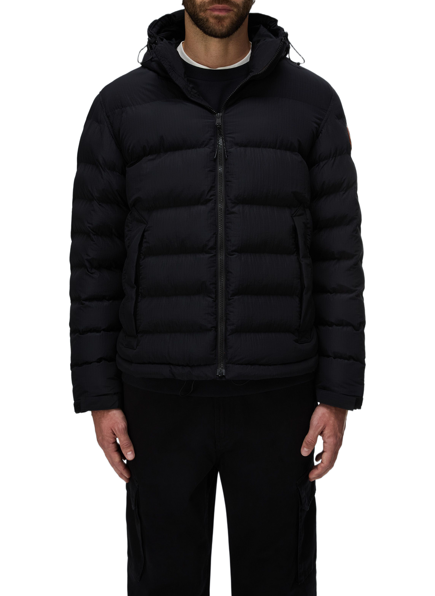 Quilted hooded jacket NAPAPIJRI Black