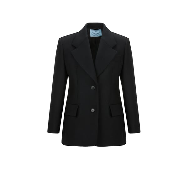 Manteau cintré en laine