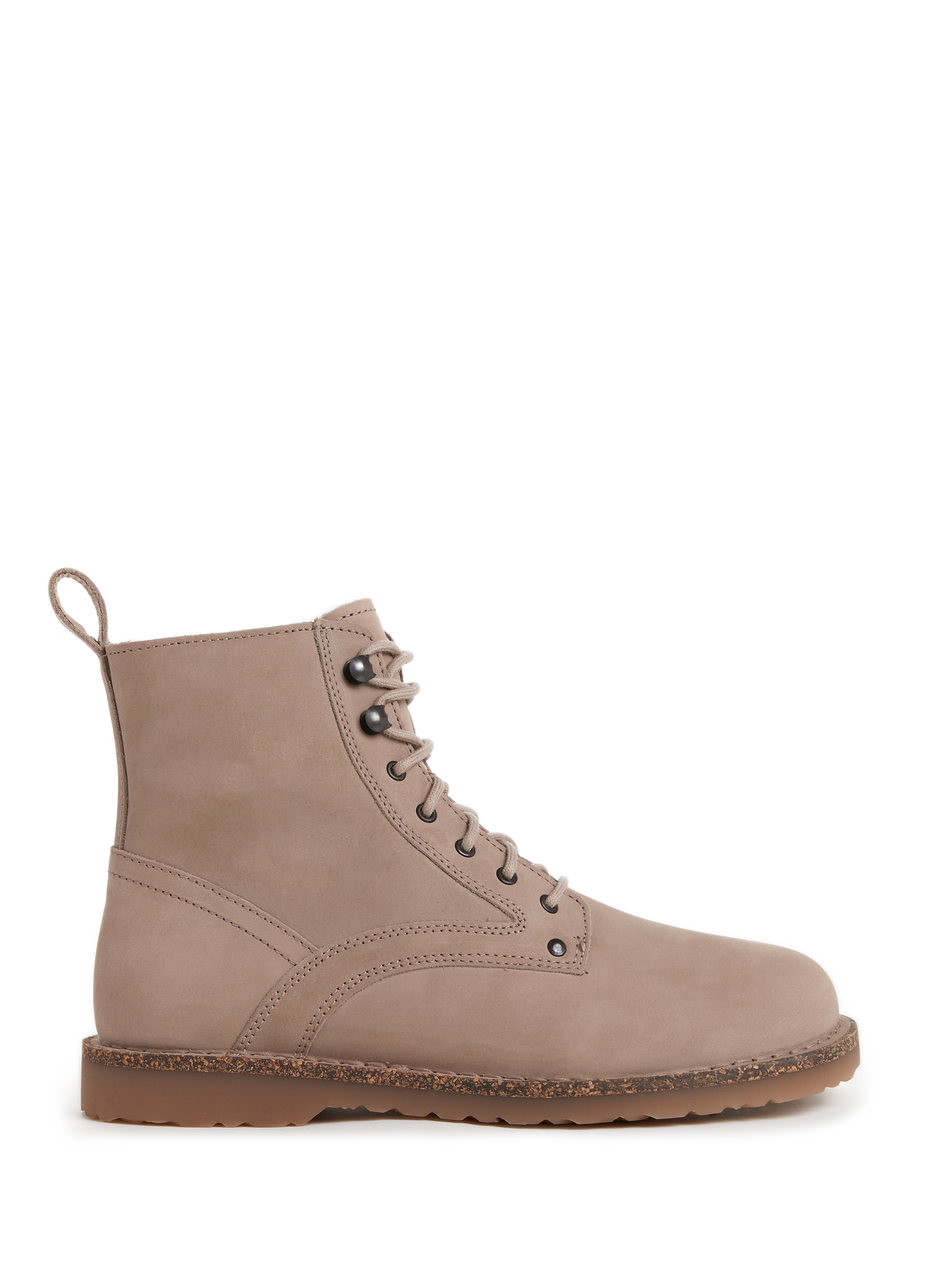BIRKENSTOCK Bryson fur-lined ankle boots Beige