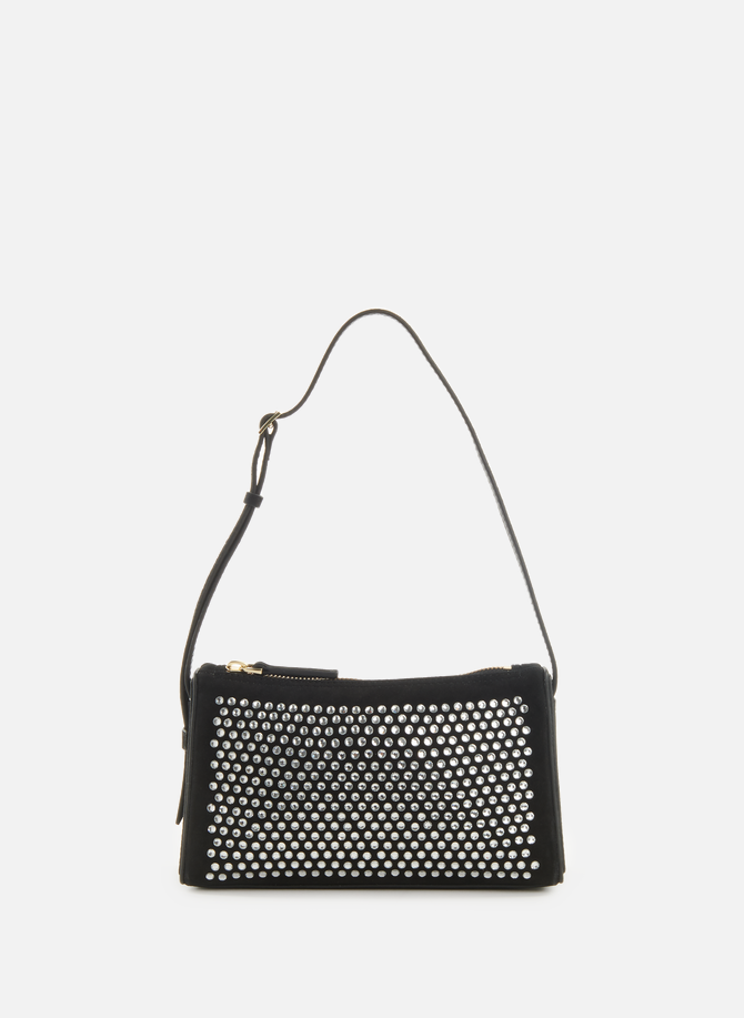 Mini Prism leather and crystal handbag MANU ATELIER