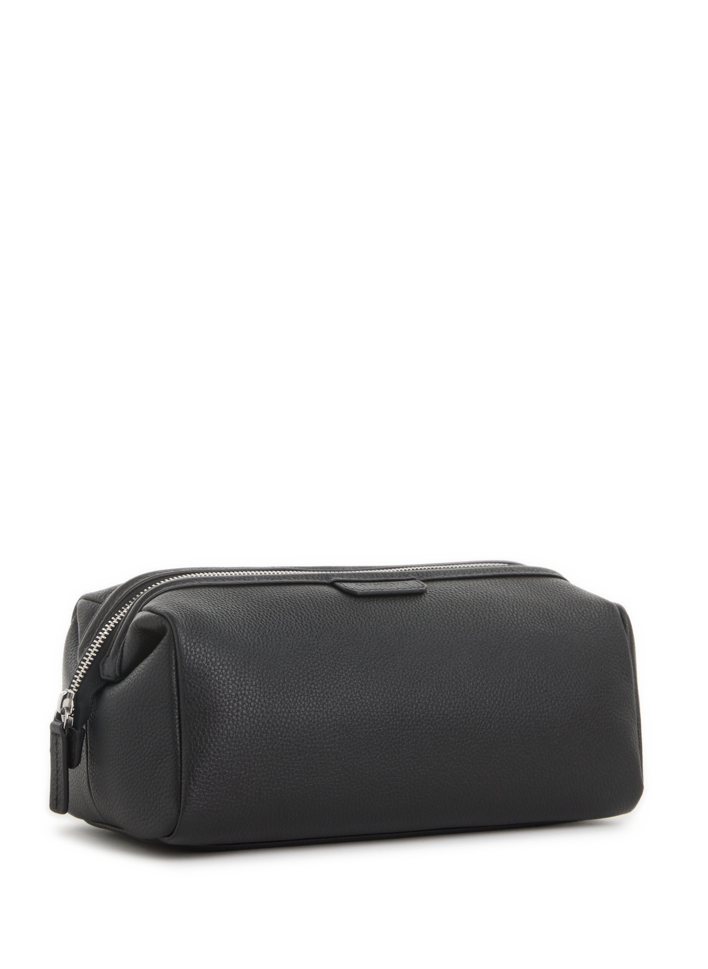 Trousse de toilette Charles en cuir grainé