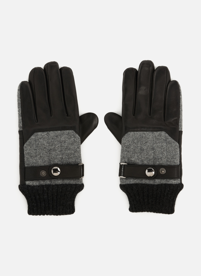 Bi-material cotton gloves  SAISON 1865