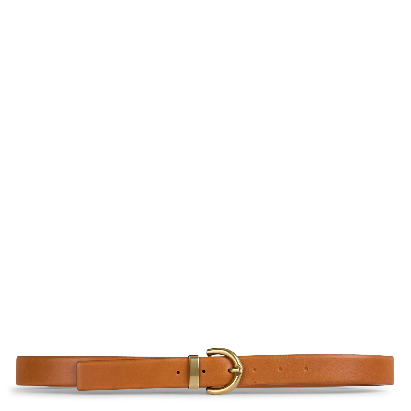 MAISON 123 Ceinture en cuir victor Beige
