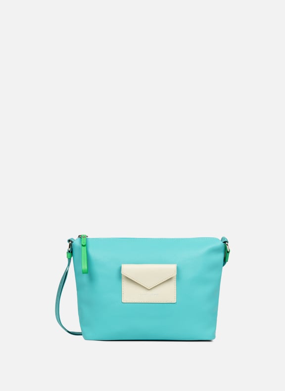 Sac besace - maya kba Bleu by LANCASTER LANCASTER Sac besace - maya kba Bleu