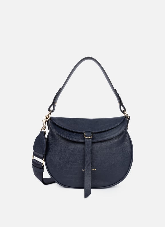 Sac besace - dune gaia Bleu by LANCASTER LANCASTER Sac besace - dune gaia Bleu