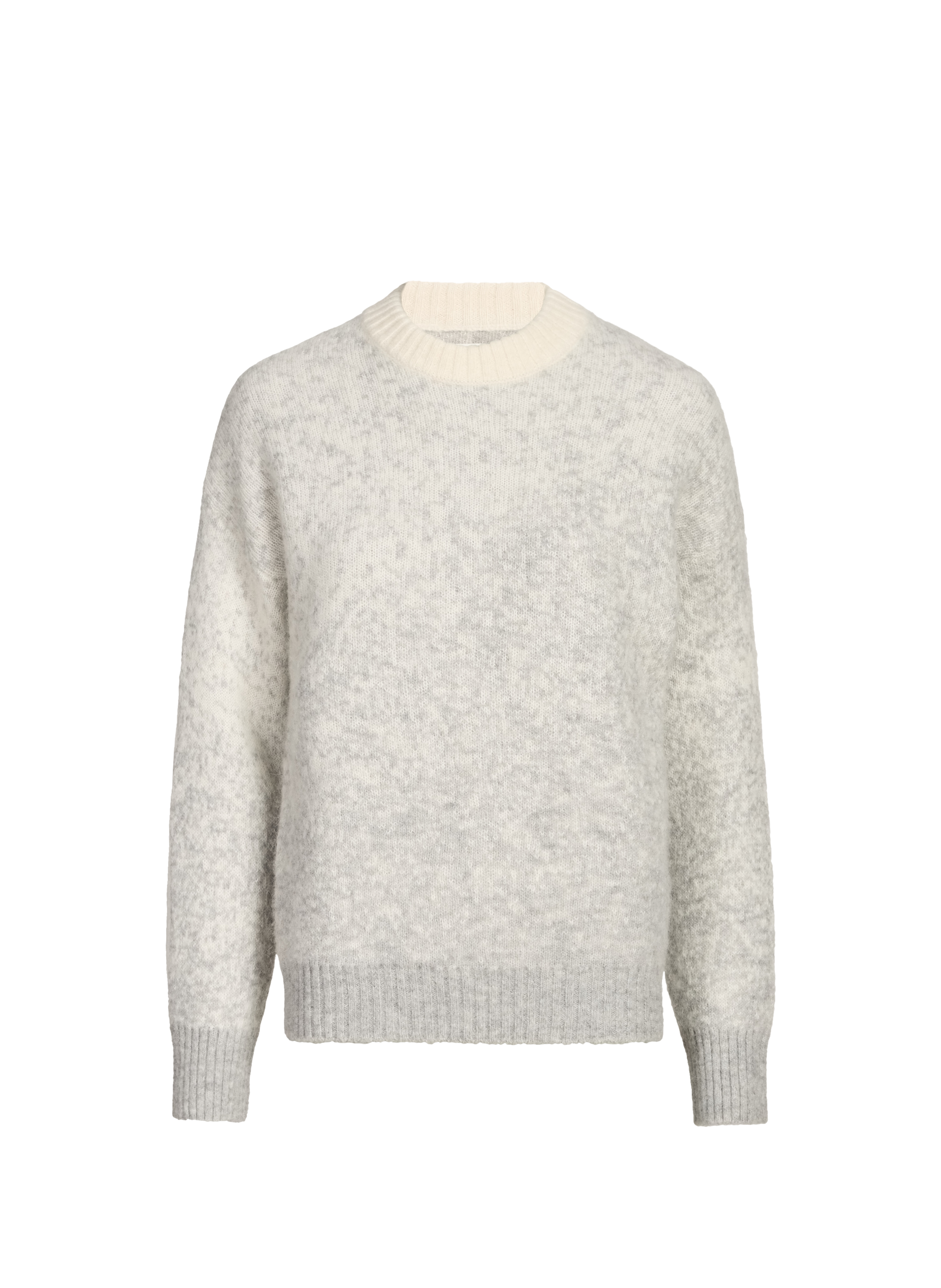 Pull en alpaga mélangé SAISON 1865 Gris