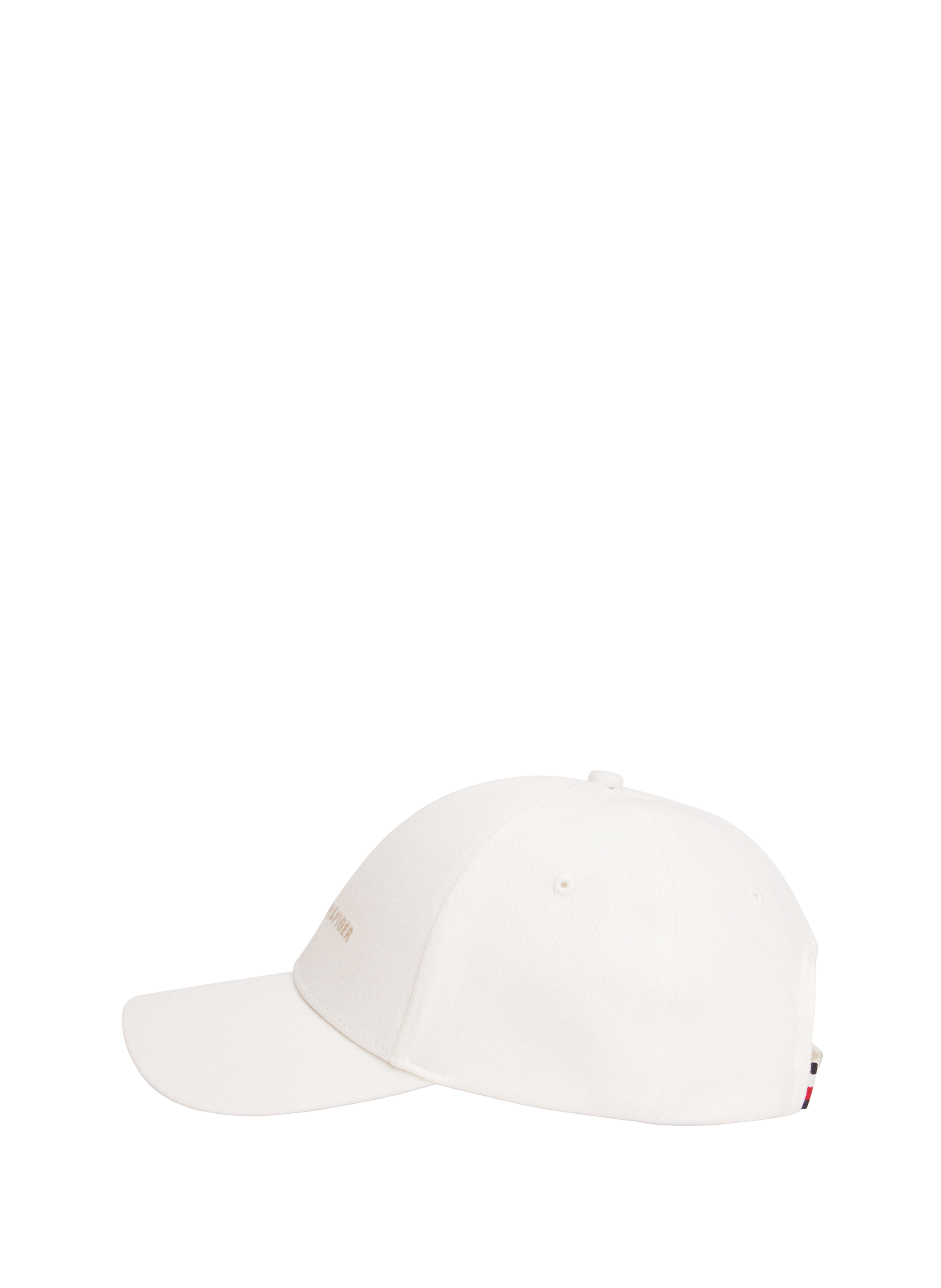 Casquette en coton à logo TOMMY HILFIGER Blanc