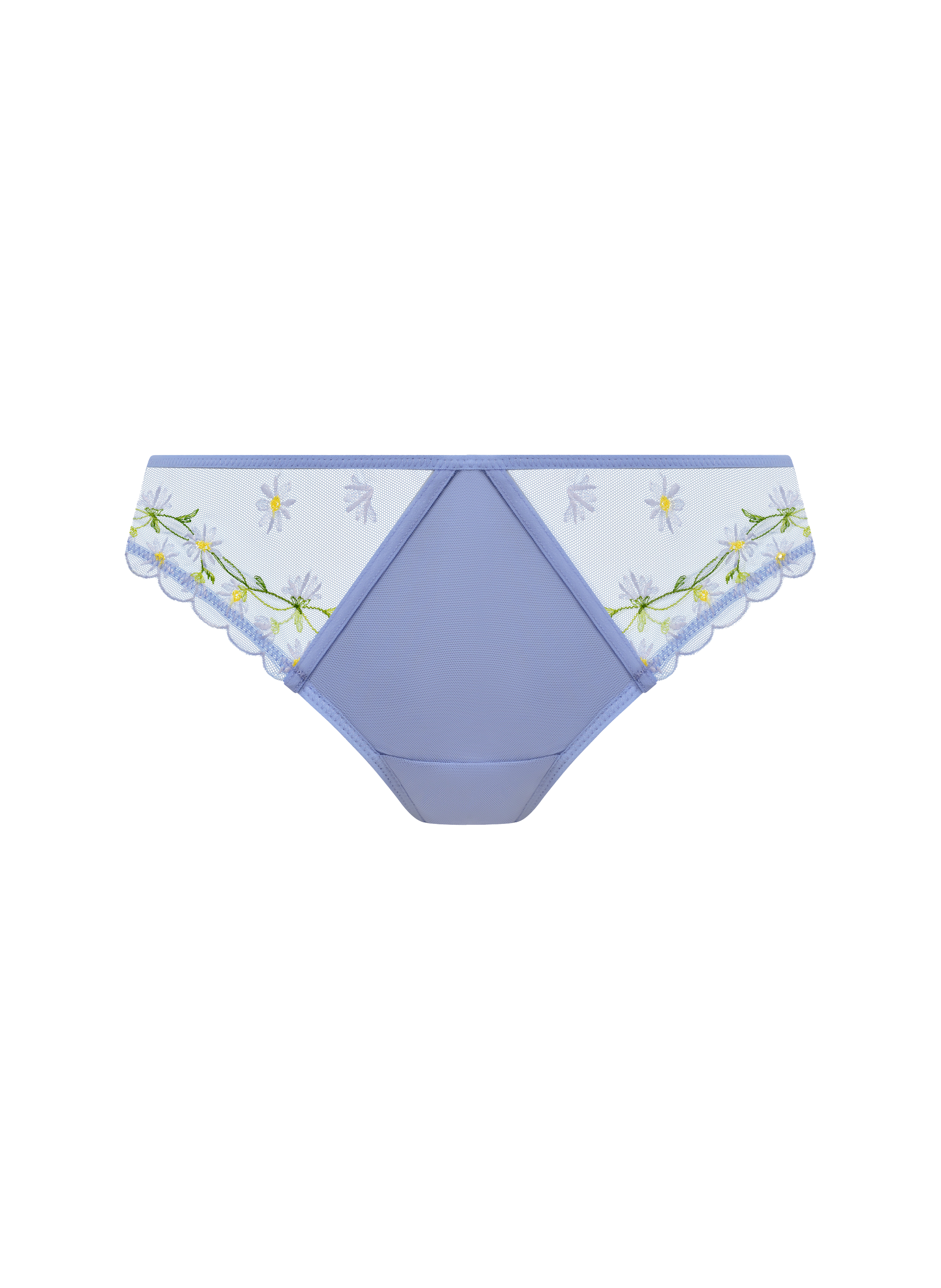 Durchbrochener Spitzen-Slip FREYA Blau