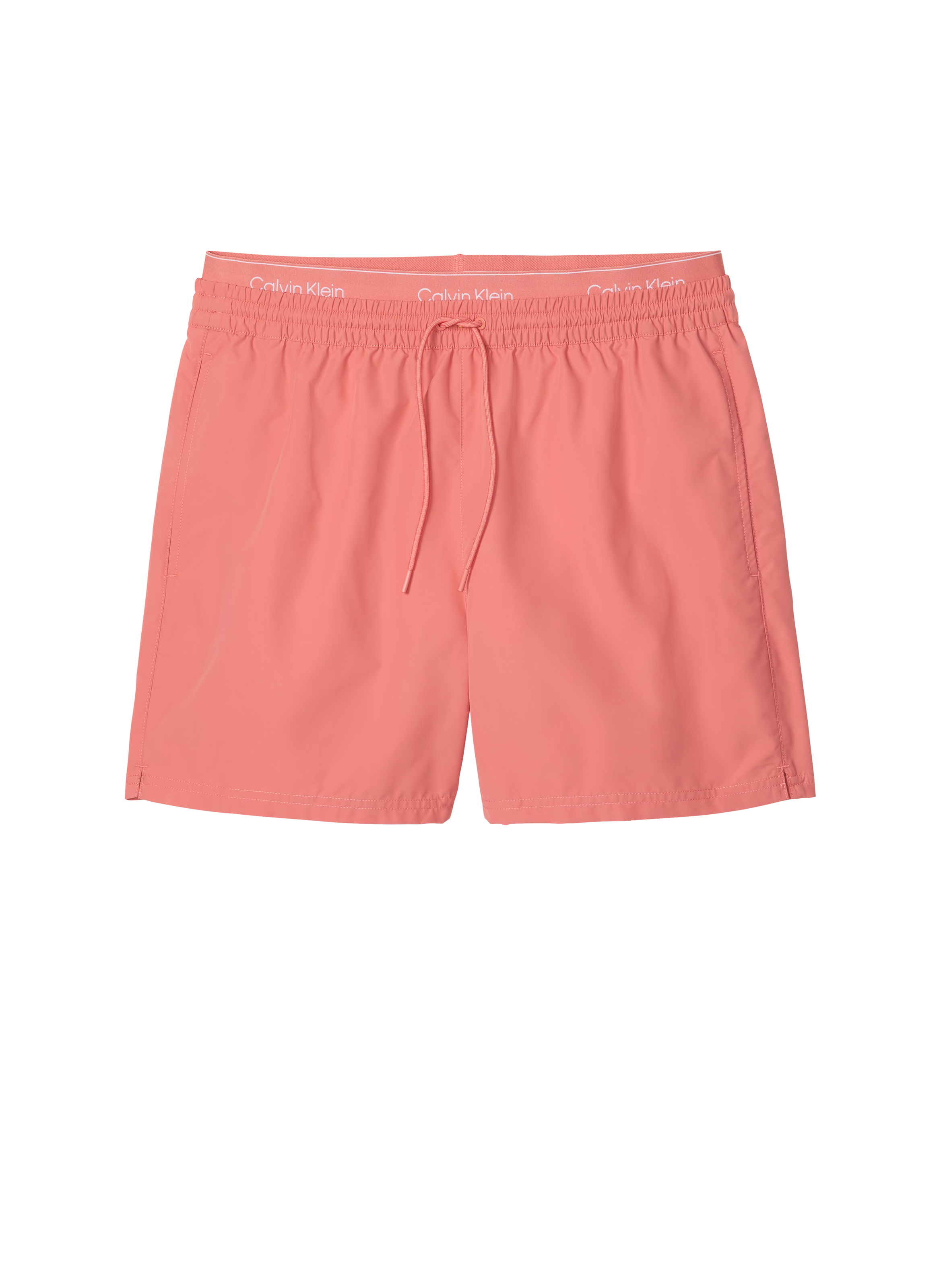 Swim shorts with branded belt CALVIN KLEIN Pink