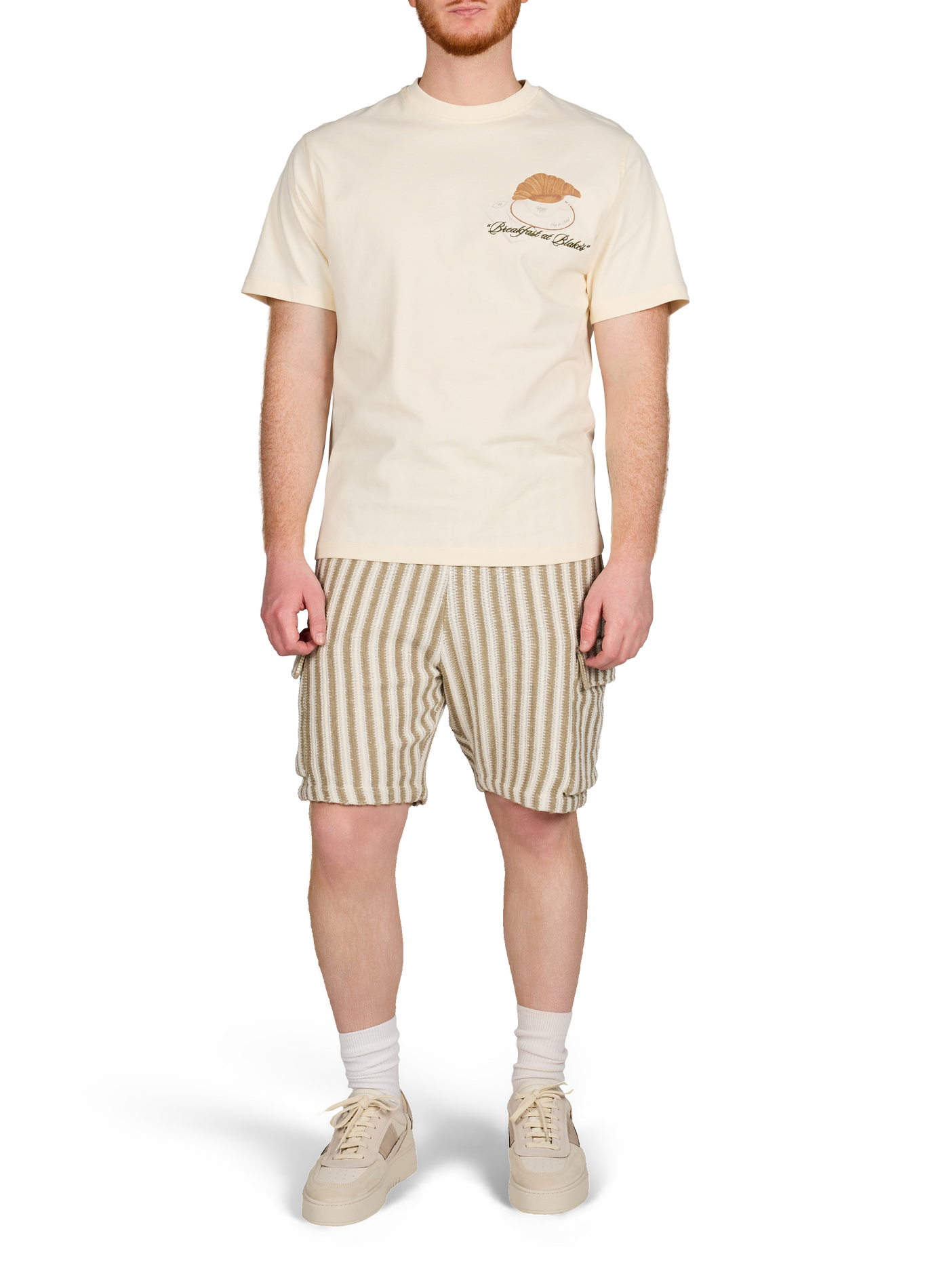 Cotton Breakfast at Blake's T-shirt ONLY THE BLIND Beige