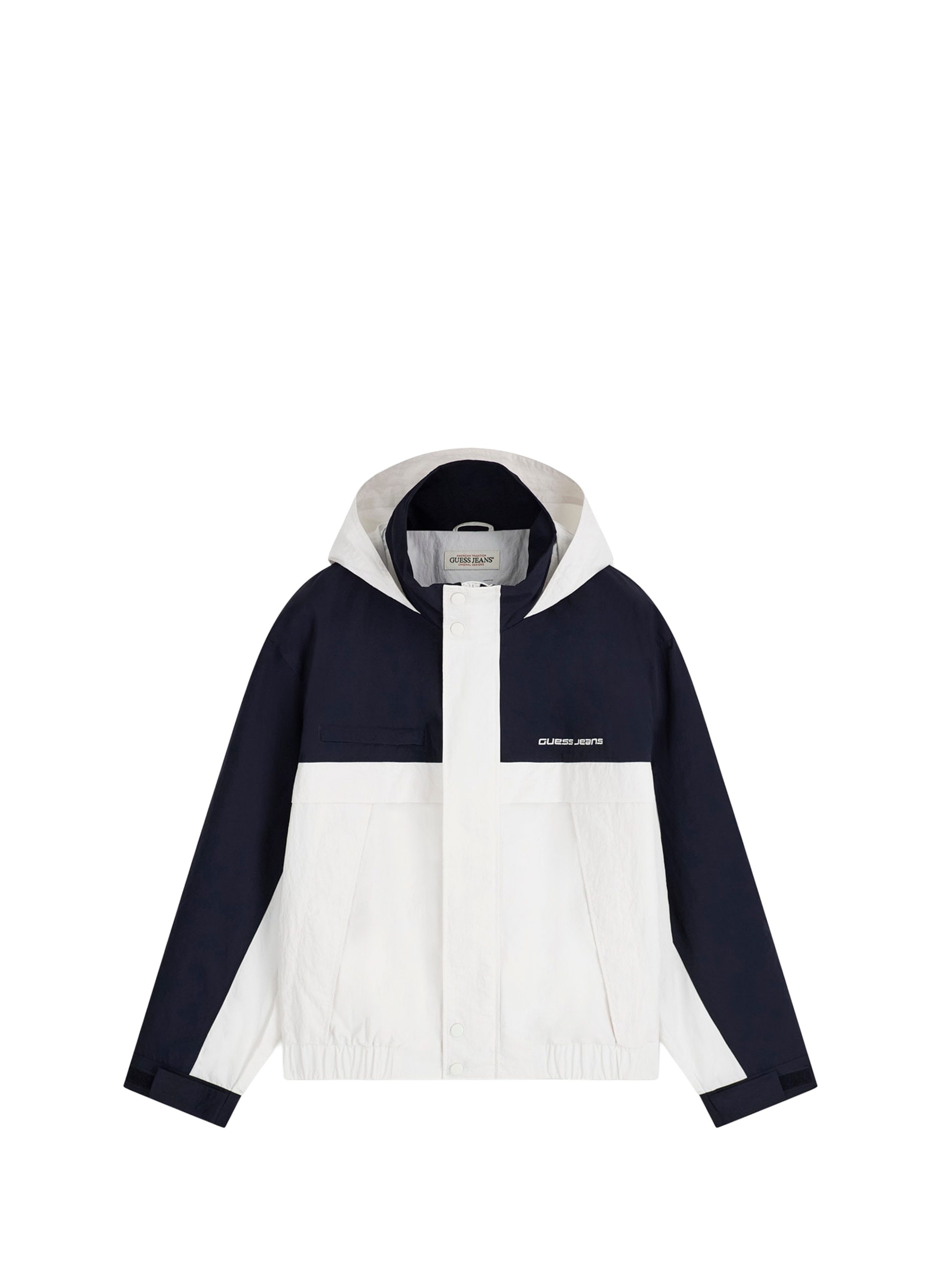 Color block lightweight jacket GUESS Blue