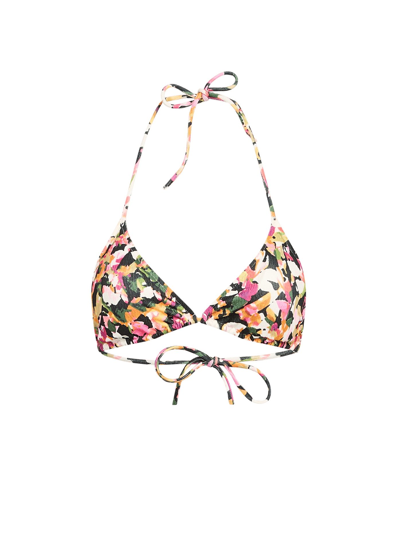 Haut de maillot de bain à fleurs Faustine SOWE BIARRITZ Multicolore