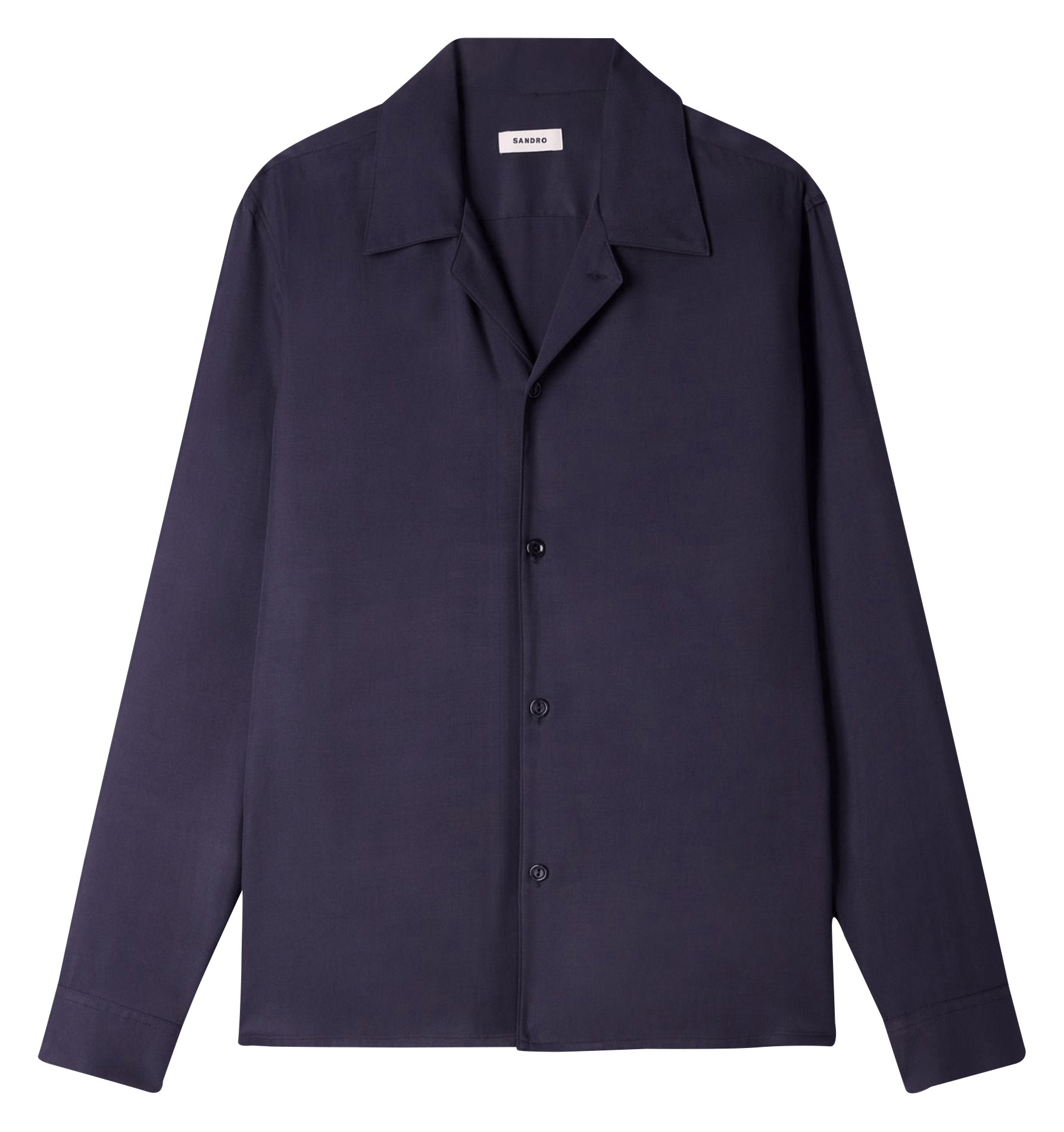 Chemise fluide regular-fit SANDRO Bleu