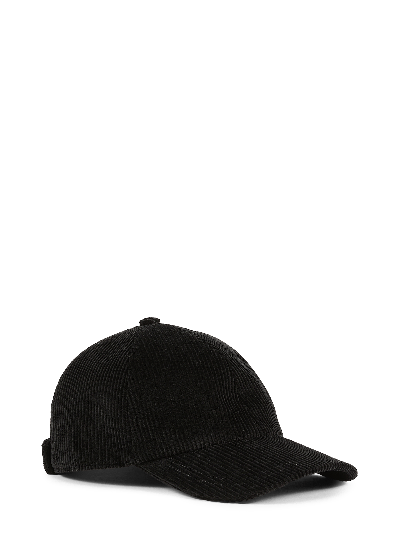 Casquette en velours côtelé SAISON 1865 Noir