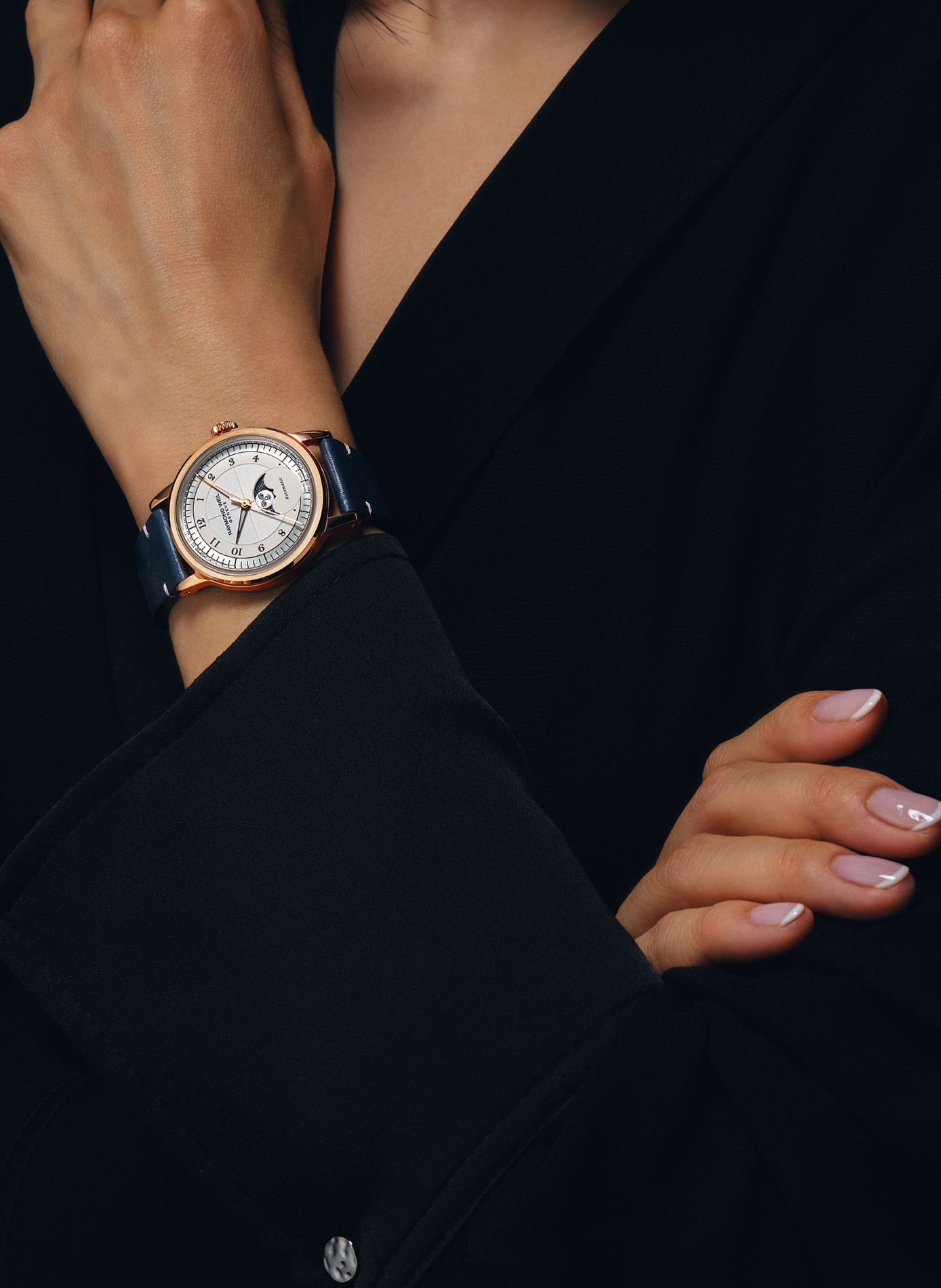 Montre automatique Millesime Moon Phase en cuir RAYMOND WEIL Argent