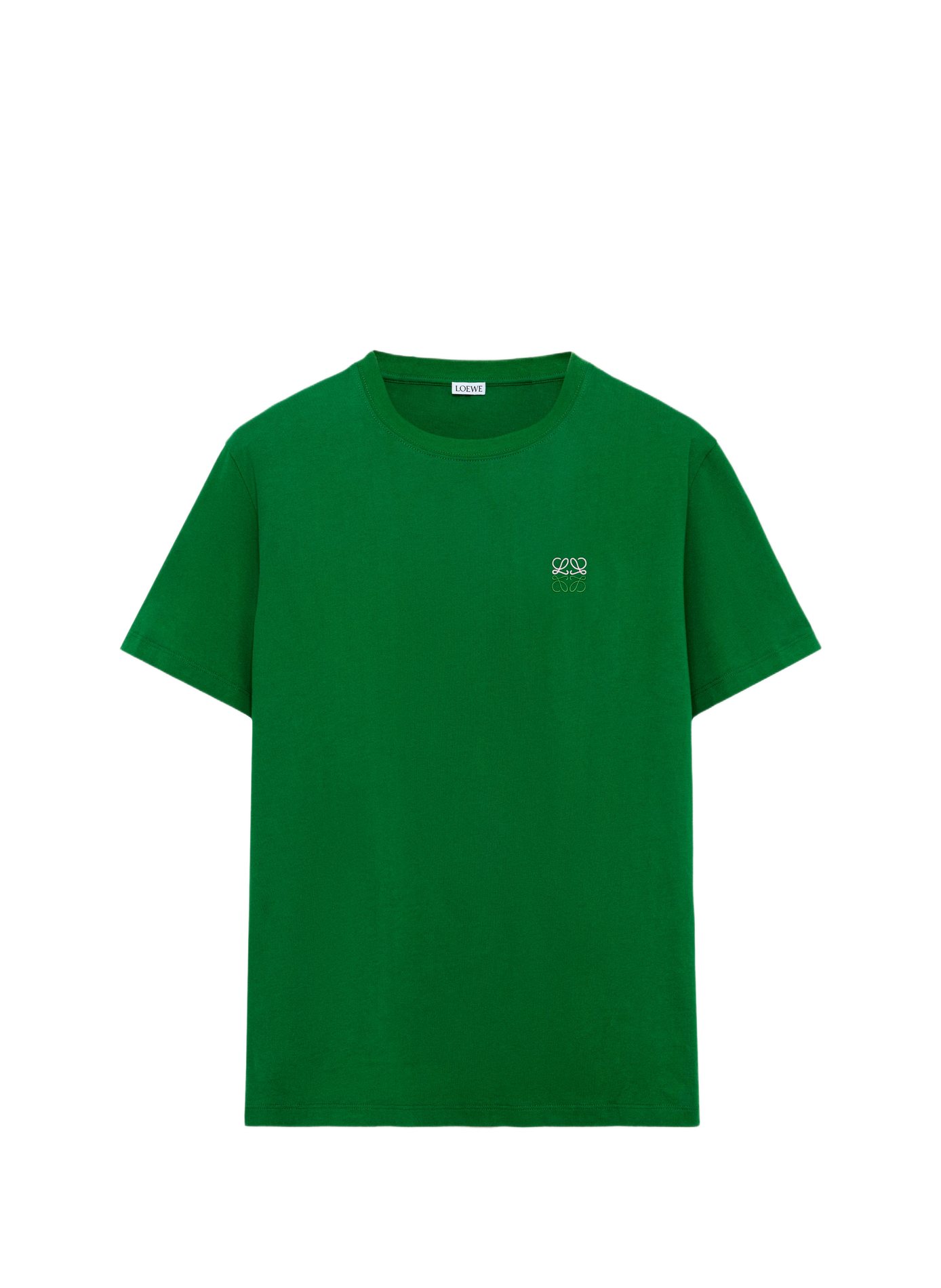Klassieke katoenen T-shirt LOEWE Groen