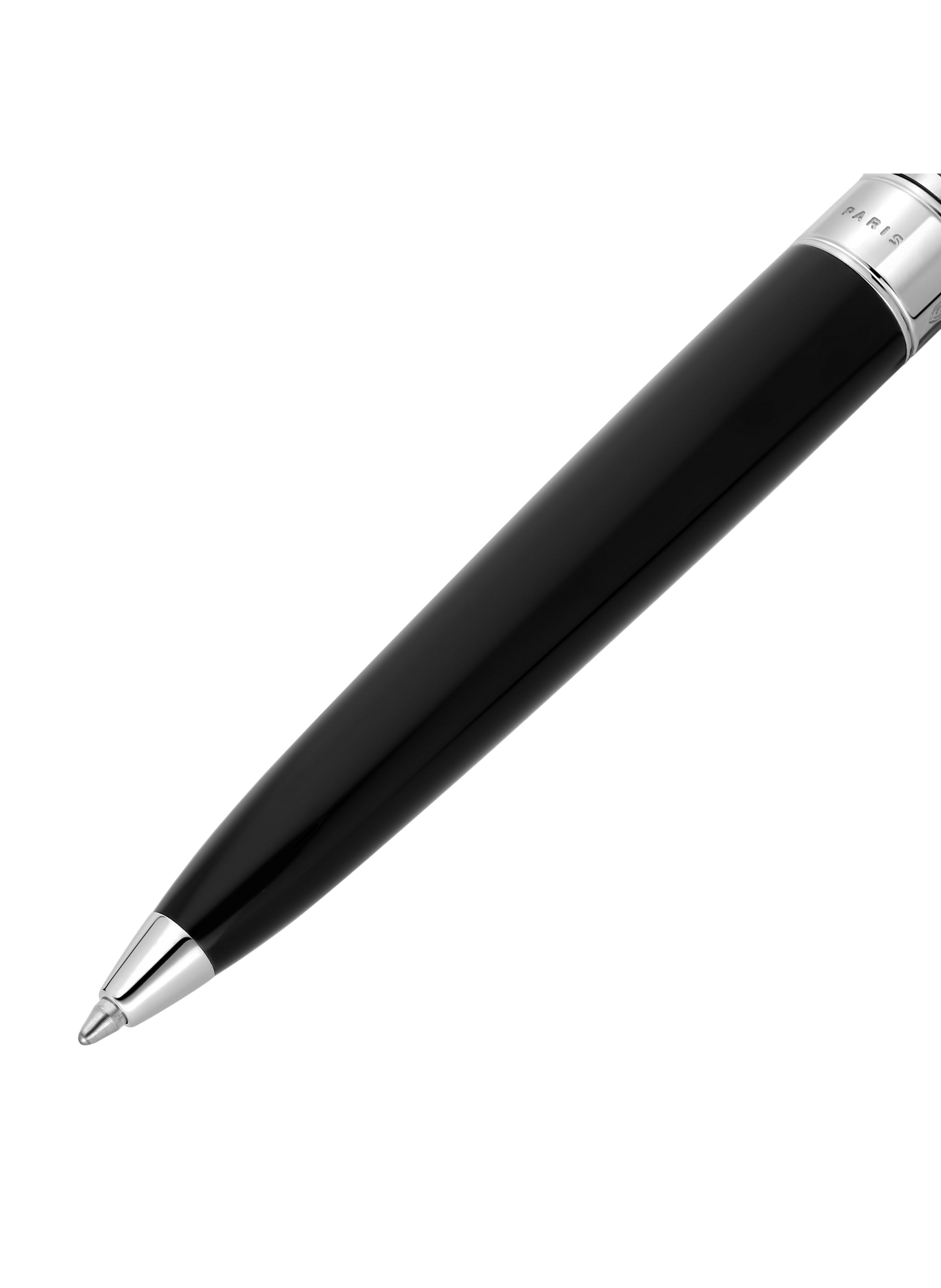 Large Line D eternity ballpoint pen S.T. DUPONT Black