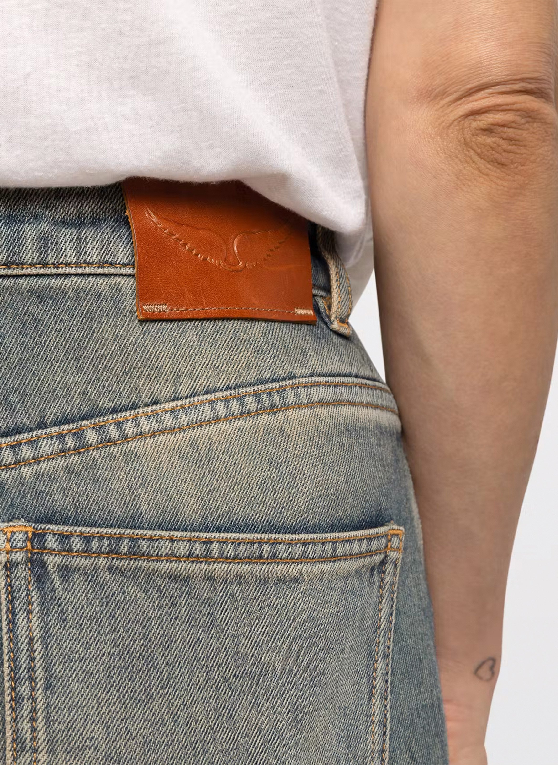 Broek met dubbele knie ZADIG&VOLTAIRE Blauw
