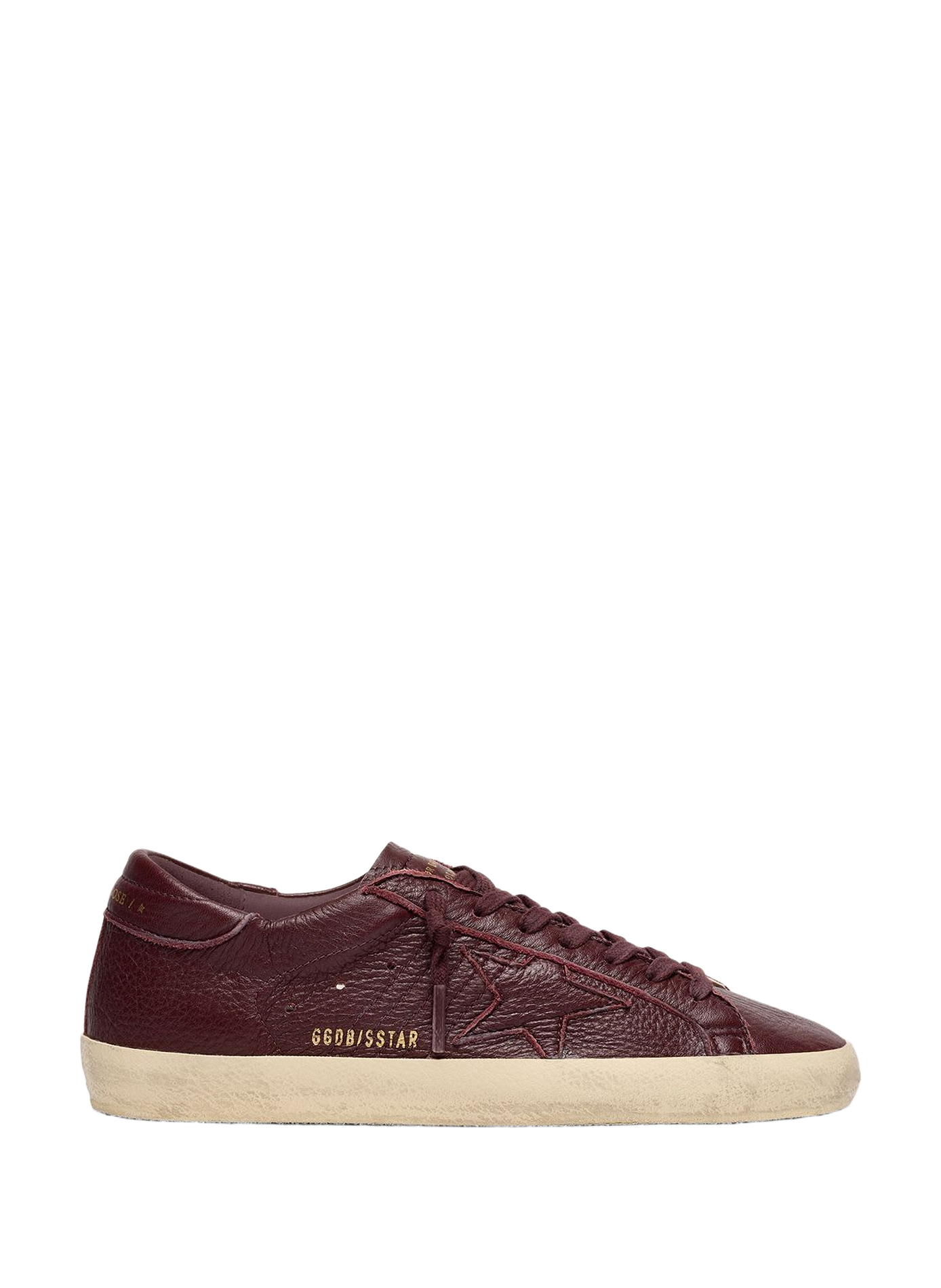 Sneakers Superstar met verweerd effect in leer GOLDEN GOOSE Veelkleurig