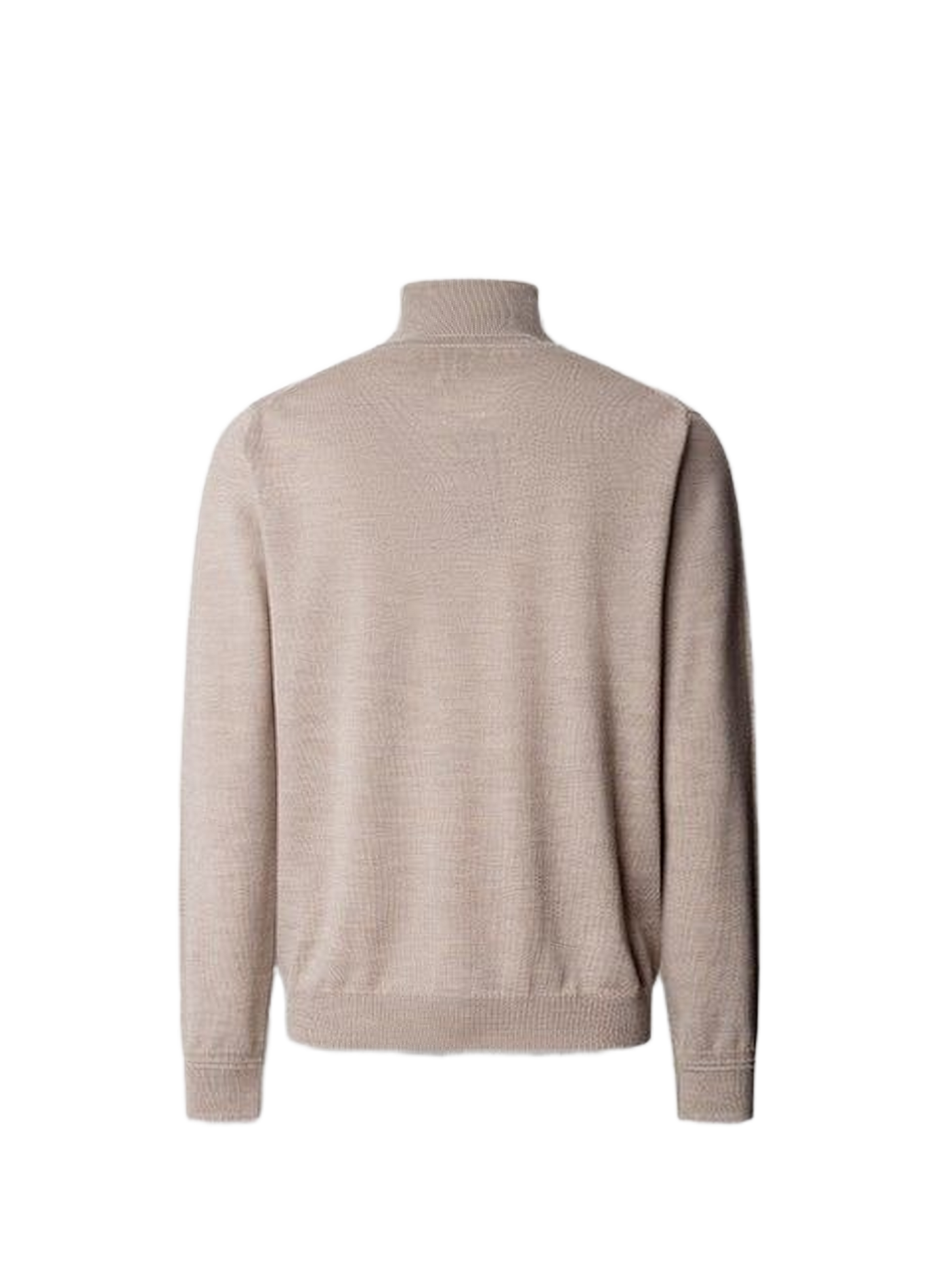 Maglione a collo alto in lana FACONNABLE Beige
