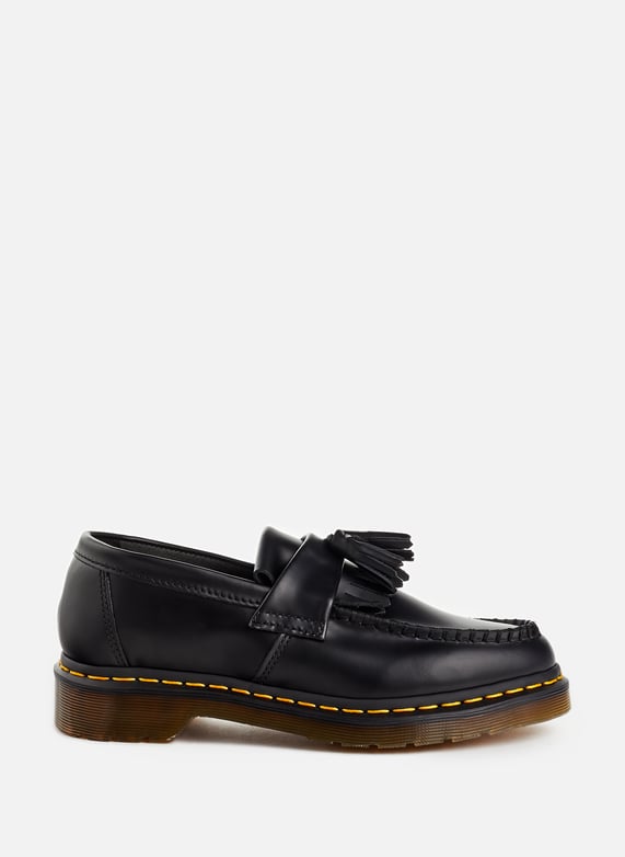 Dr. Martens - Mocassins Femme Adrian Avec Franges En Cuir Beige Dr. Martens - Mocassins Femme Adrian Avec Franges En Cuir Beige