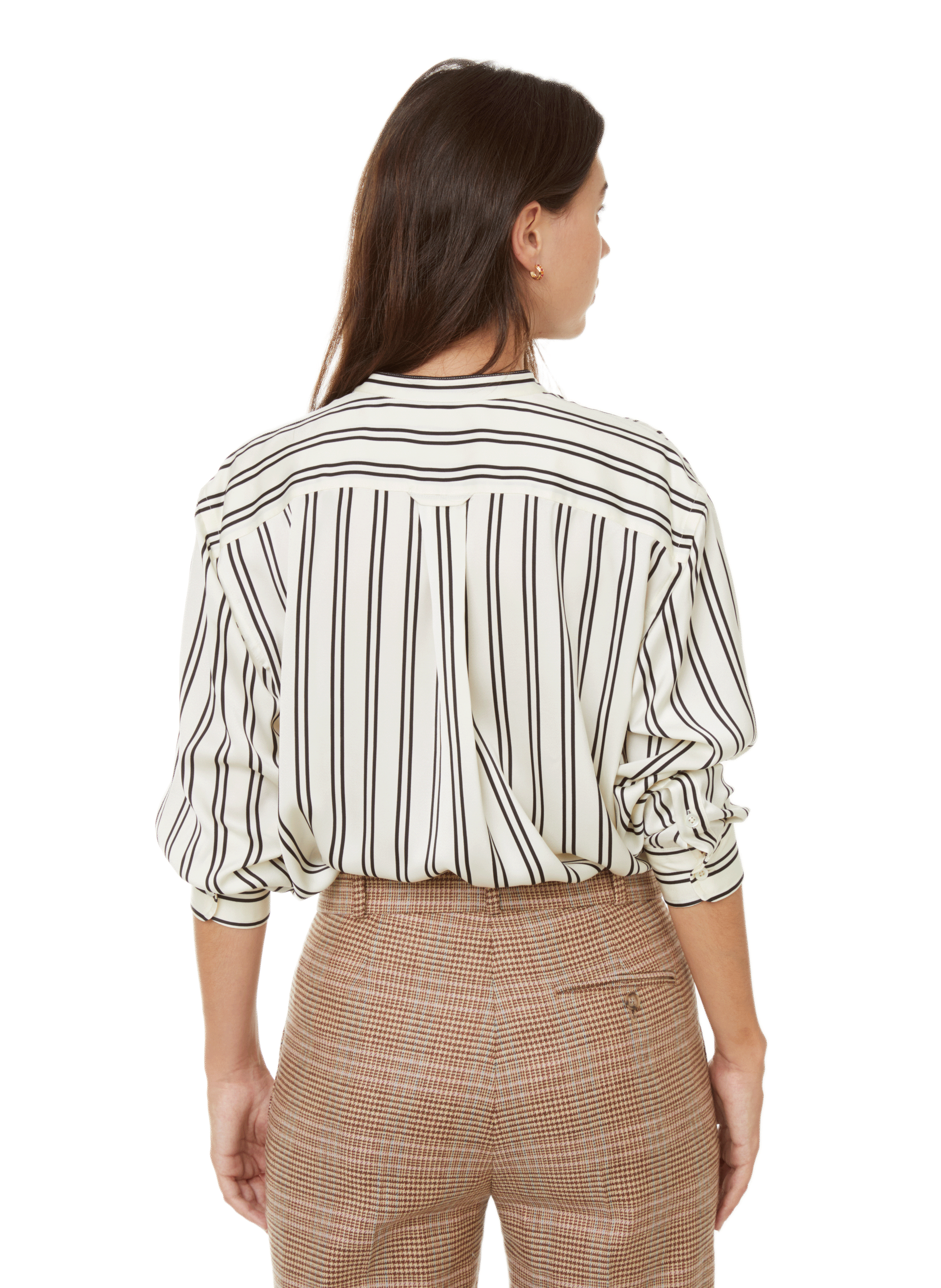 Satin and striped shirt  POLO RALPH LAUREN Multicolour