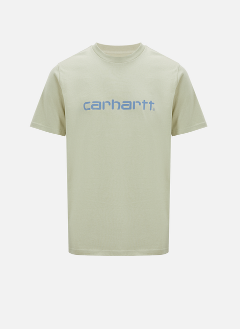 T-shirt logo en coton GreenCARHARTT WIP 