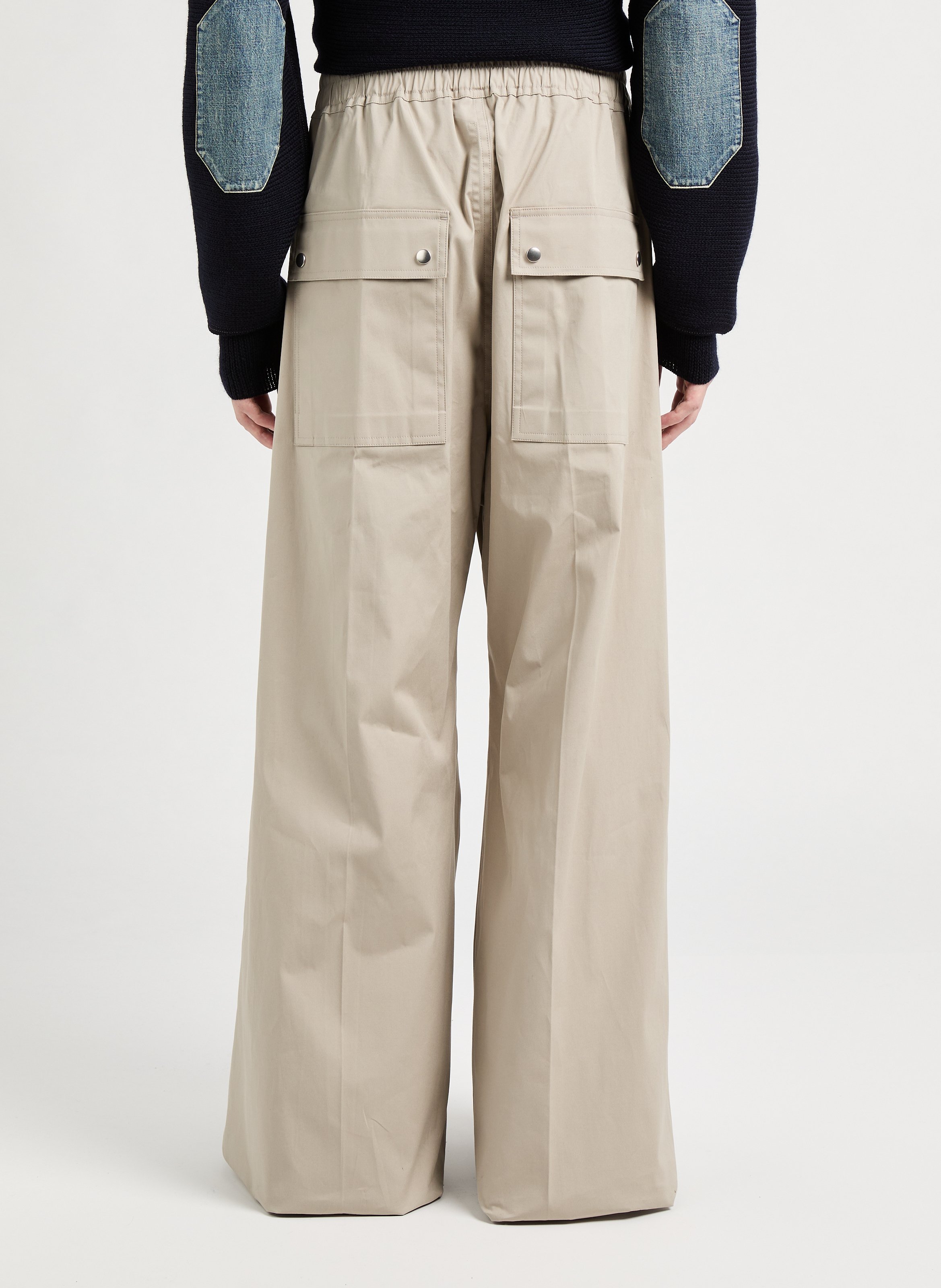 Loose cotton trousers RICK OWENS White