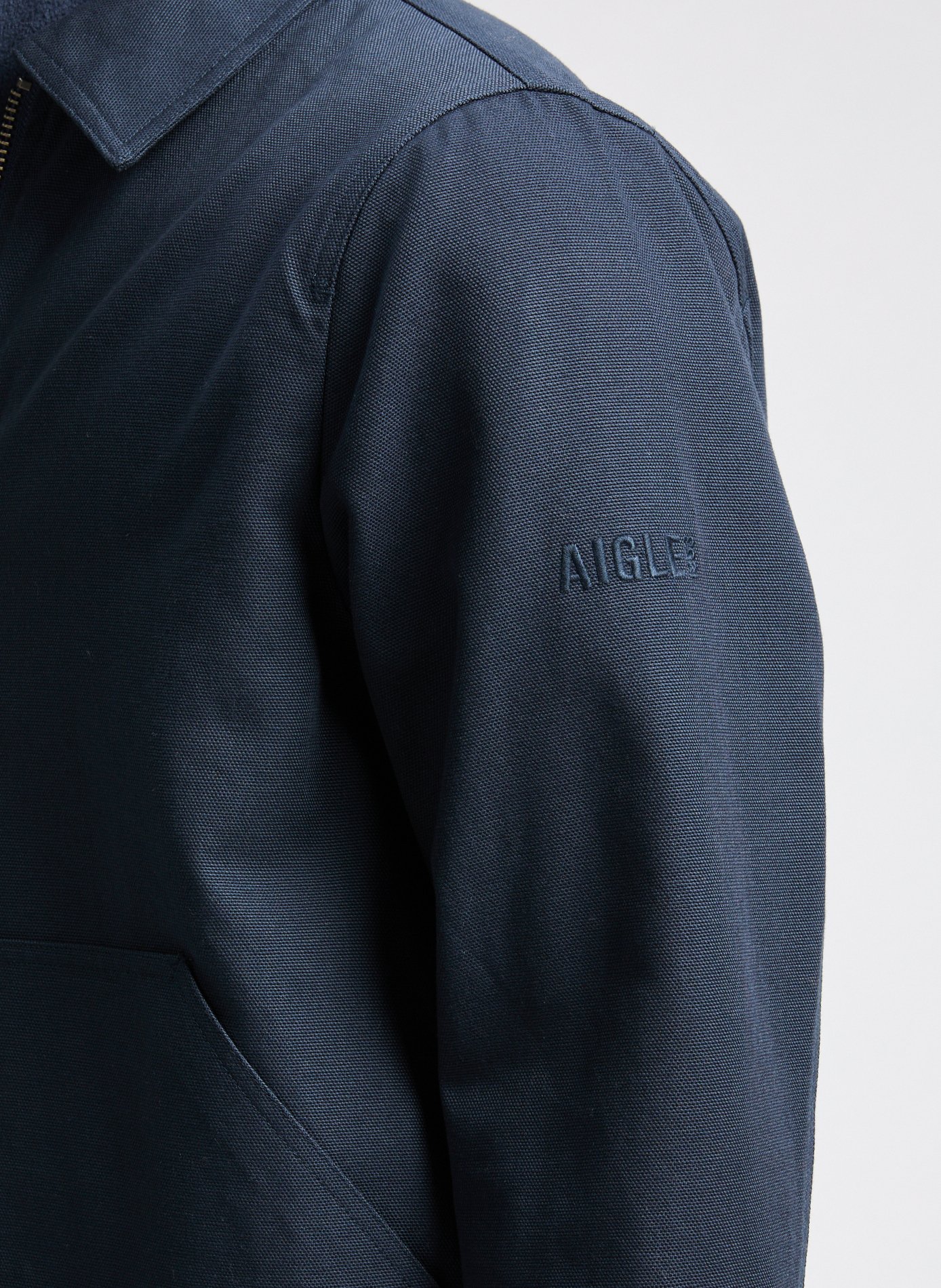 Blouson en coton AIGLE Bleu