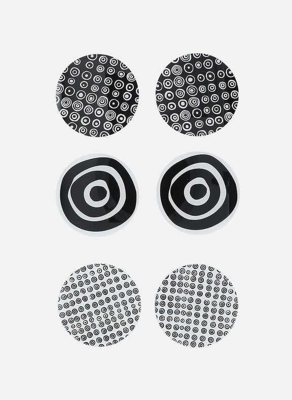 Set of coasters Multicolour by 10 CORSO COMO 10 CORSO COMO Set of coasters Multicolour