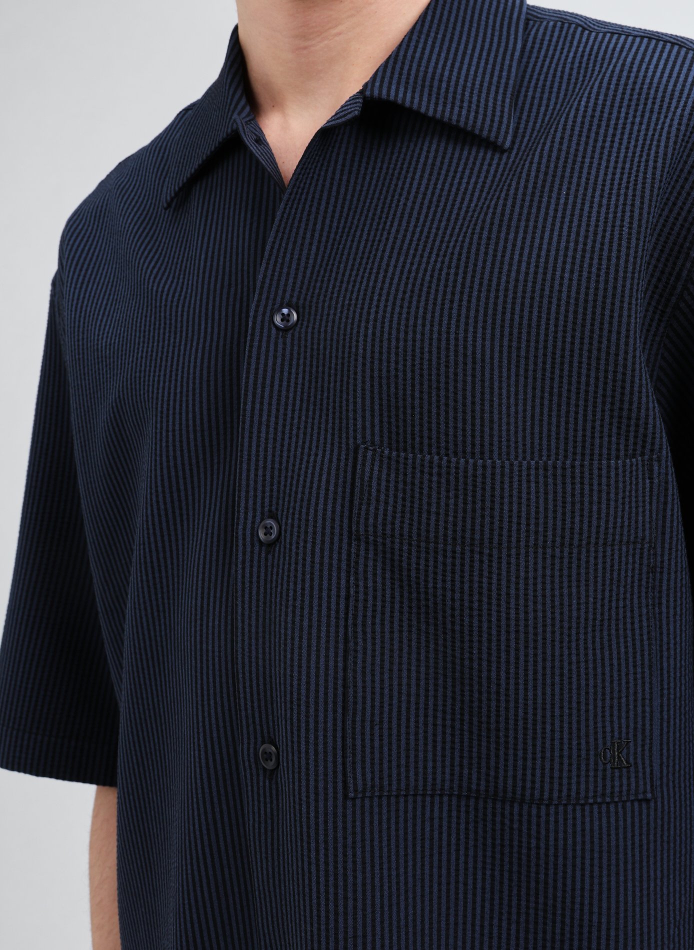 Short-sleeved shirt CALVIN KLEIN Blue