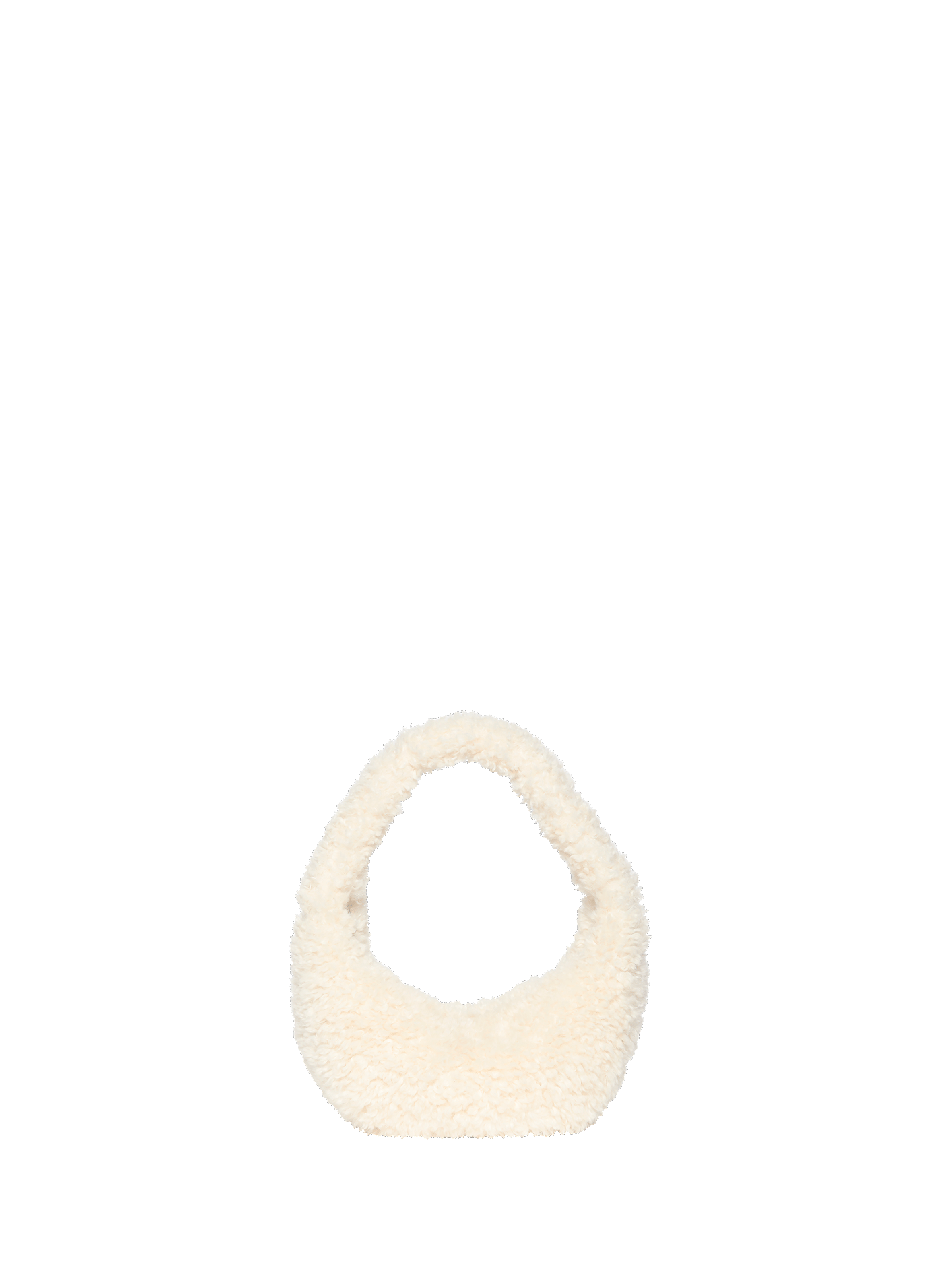 CALVIN KLEIN Sac à main en Sherpa Beige