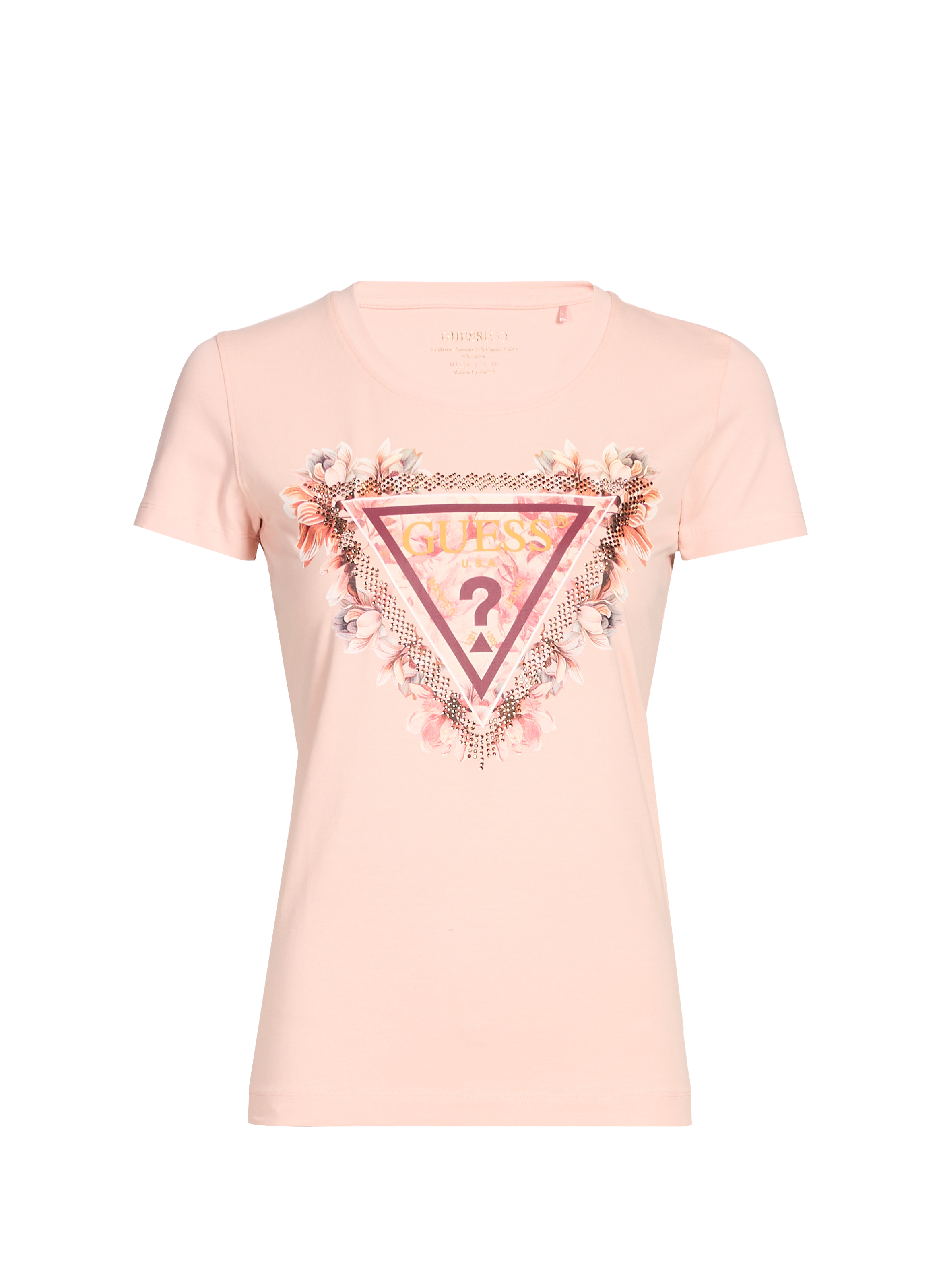 Printed T-shirt GUESS Beige