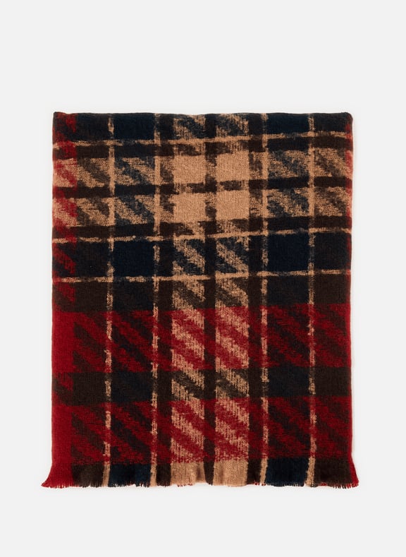 Echarpe imprimée en maille Multicolore by SAISON 1865 SAISON 1865 Echarpe imprimée en maille Multicolore