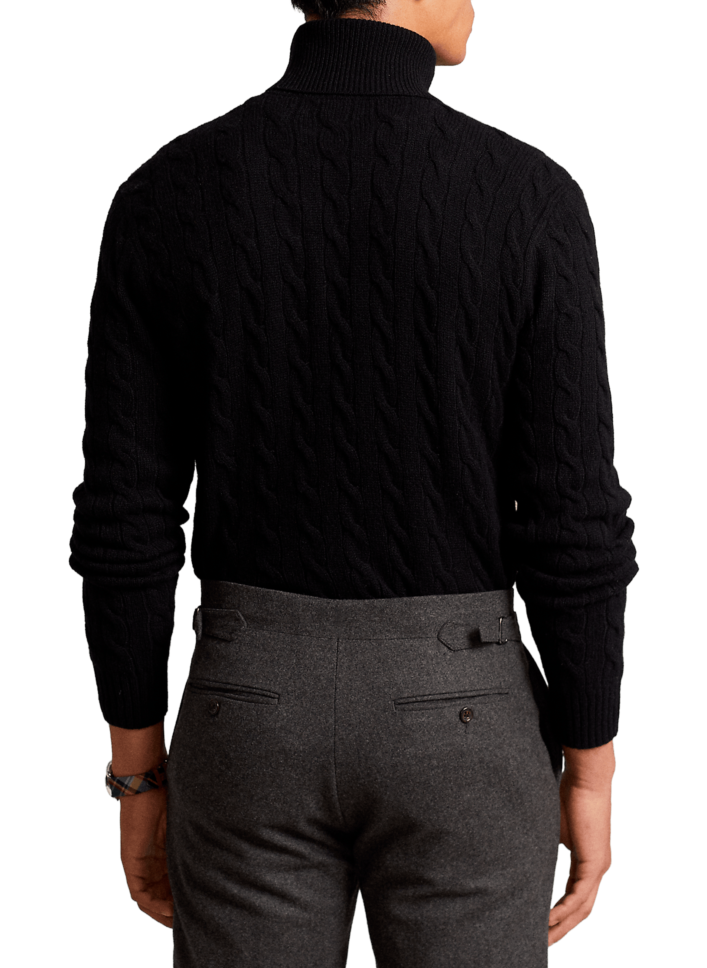 Pull en laine et cachemire POLO RALPH LAUREN Noir