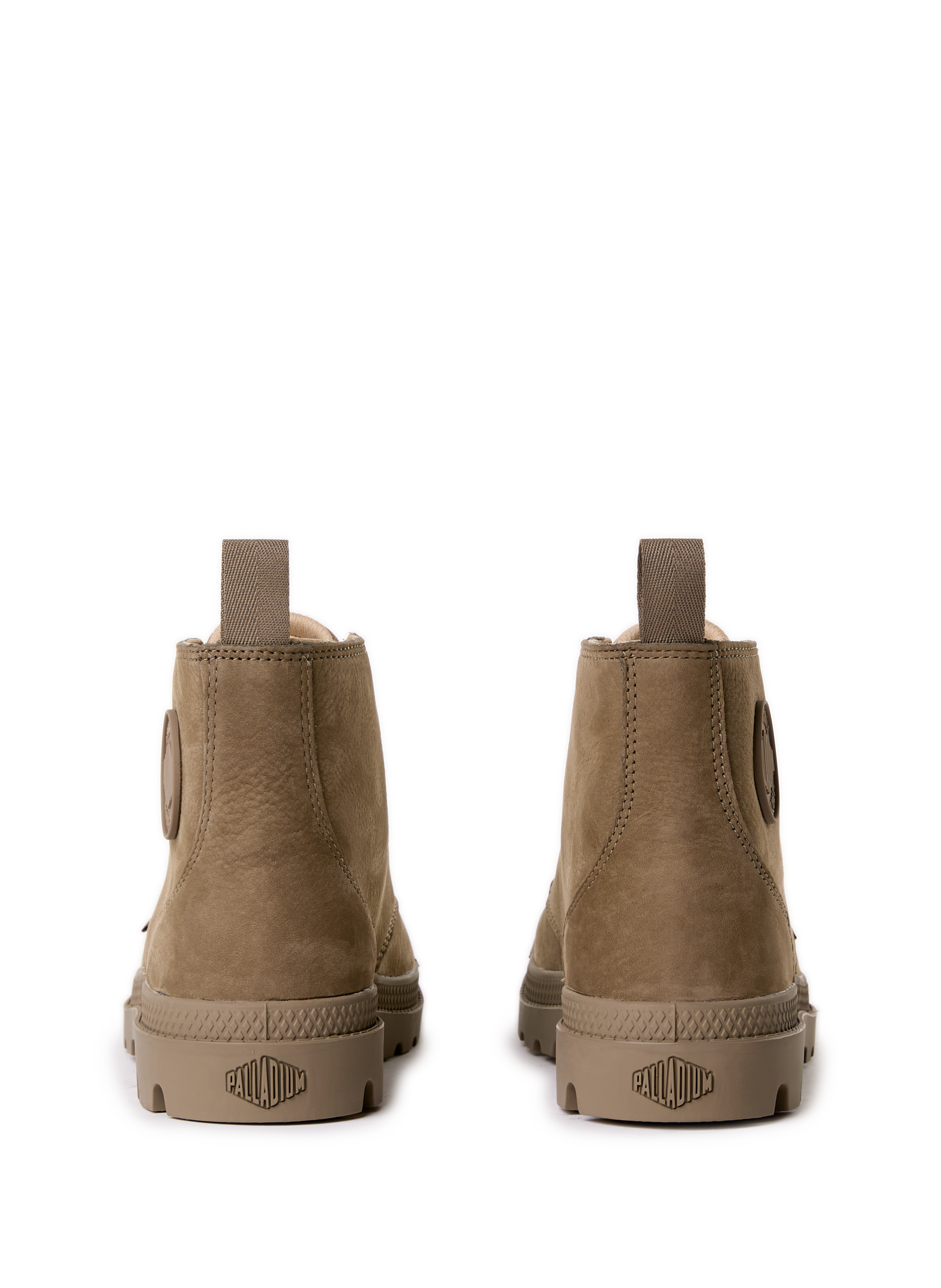 Suede ankle boots PALLADIUM Khaki