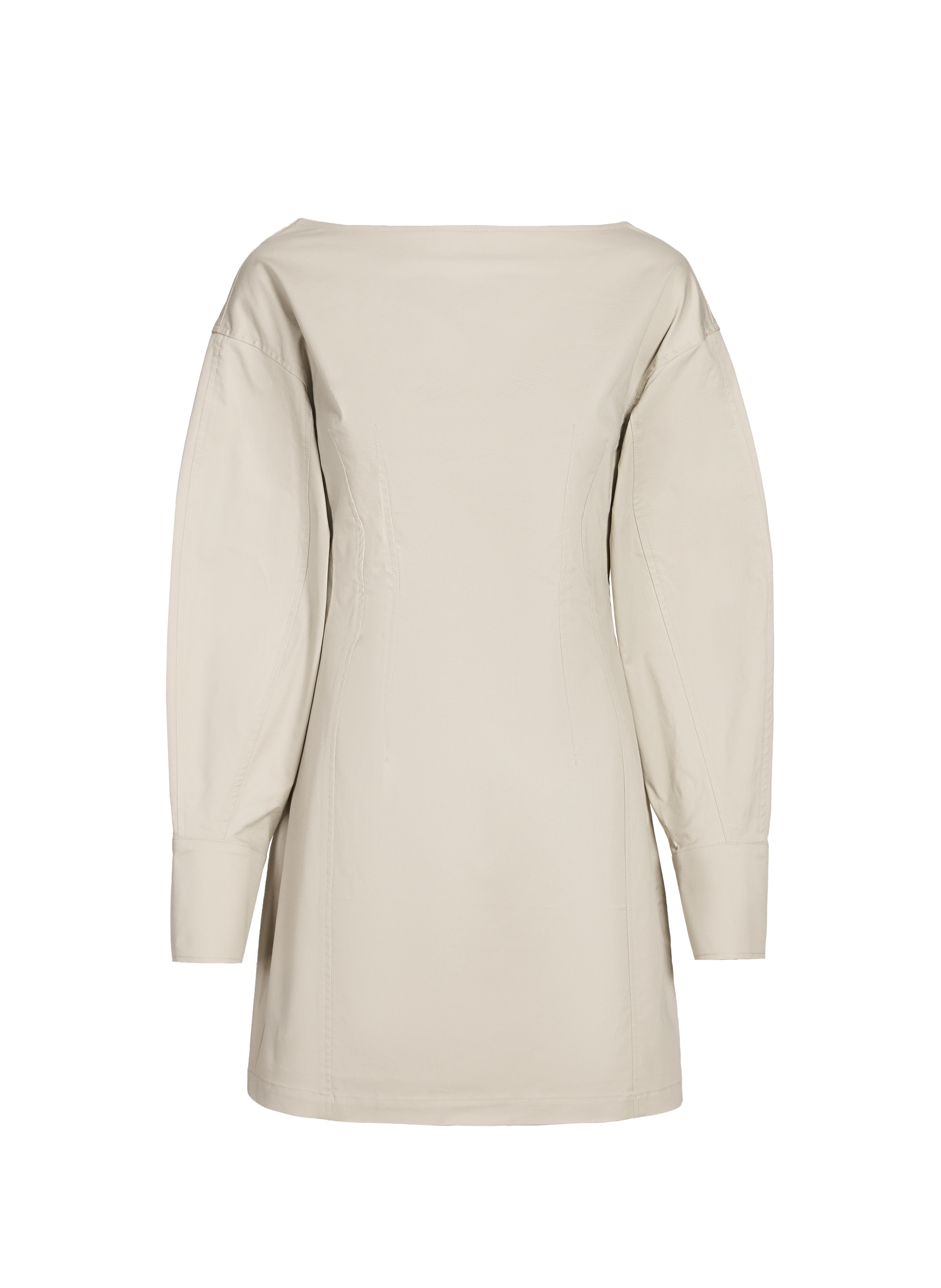 Robe courte cintrée  TOPSHOP Marron