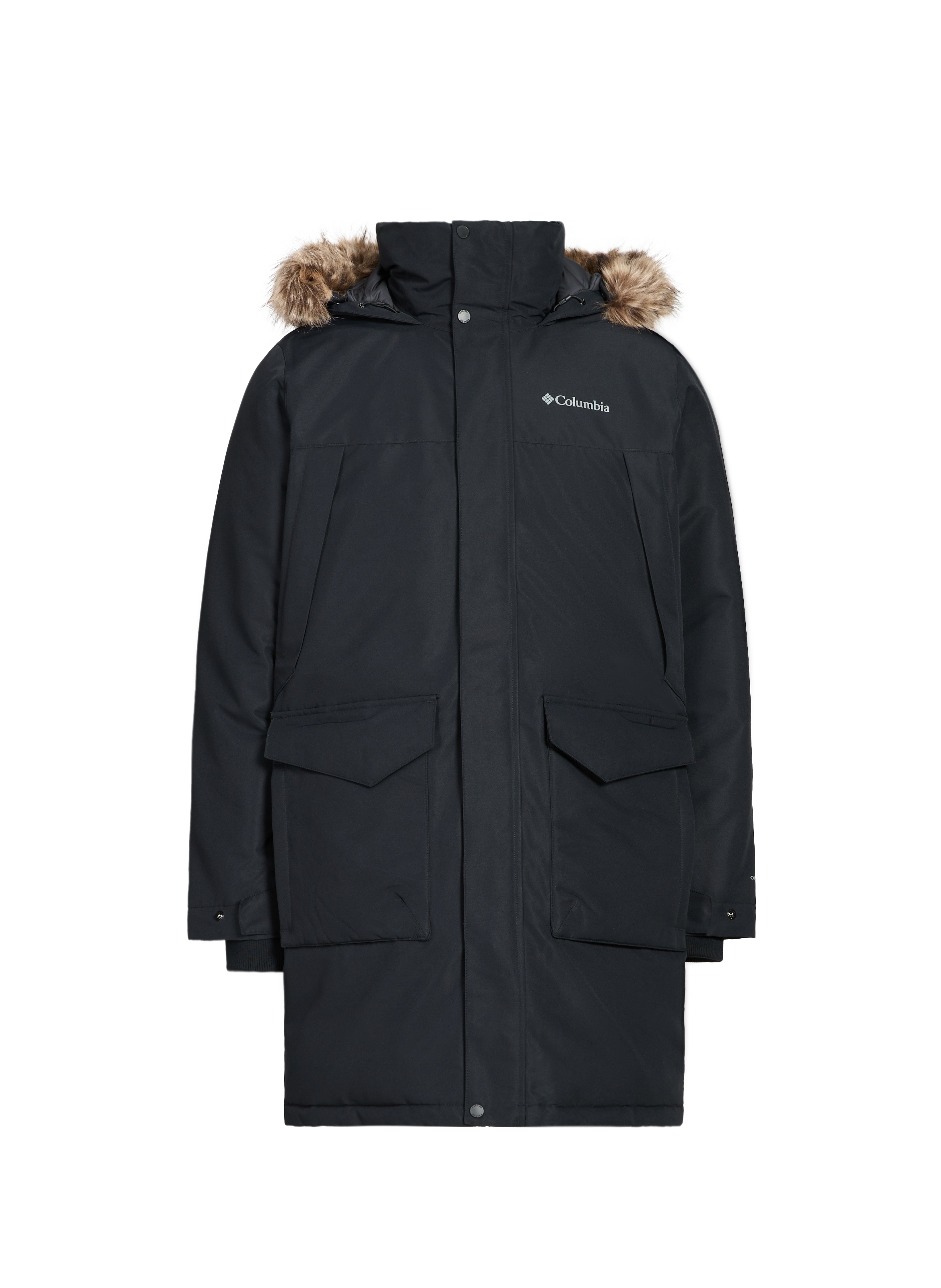 COLUMBIA Waterproof hooded parka Black