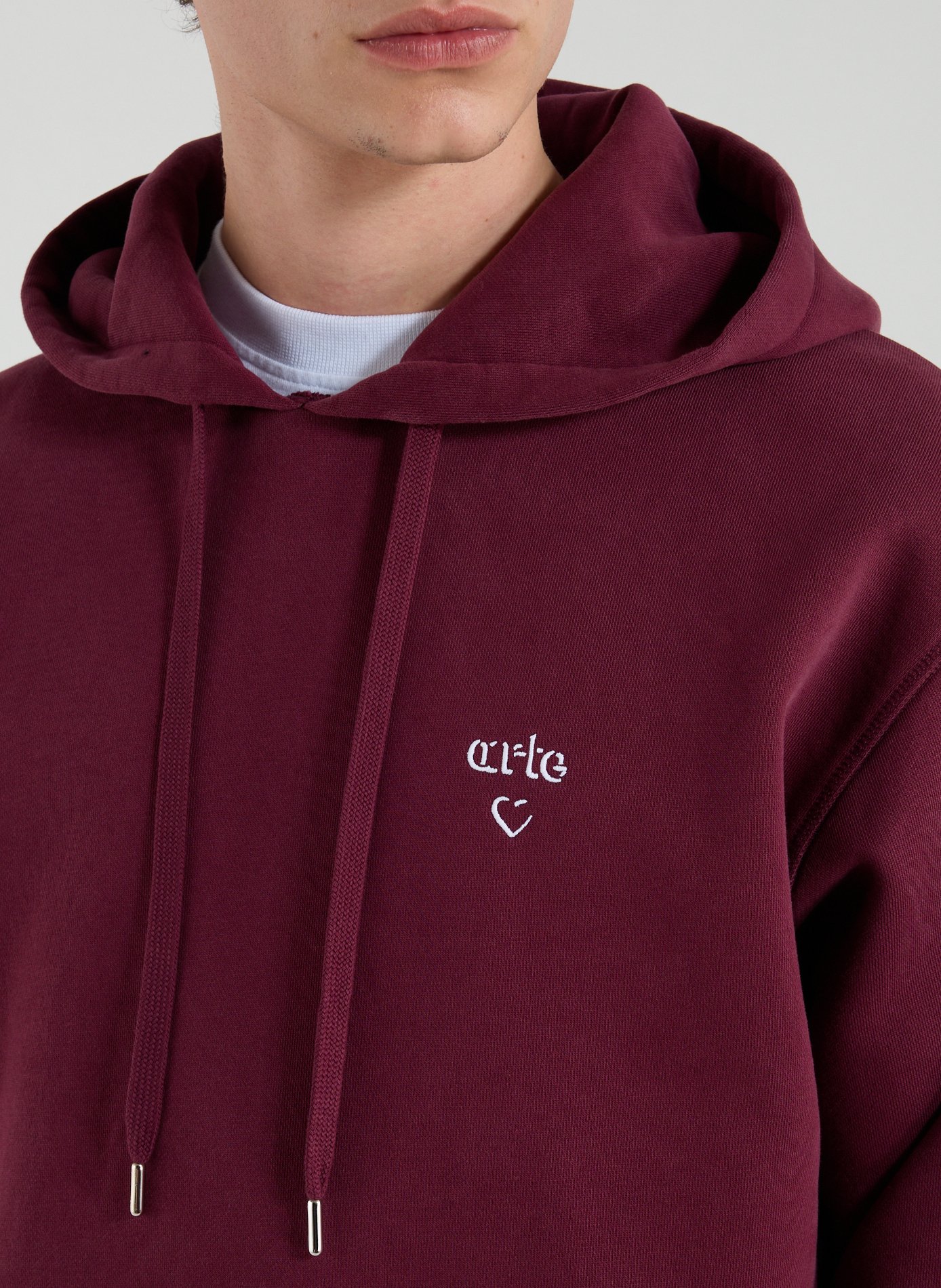 Oversized cotton hoodie ARTE ANTWERP Red