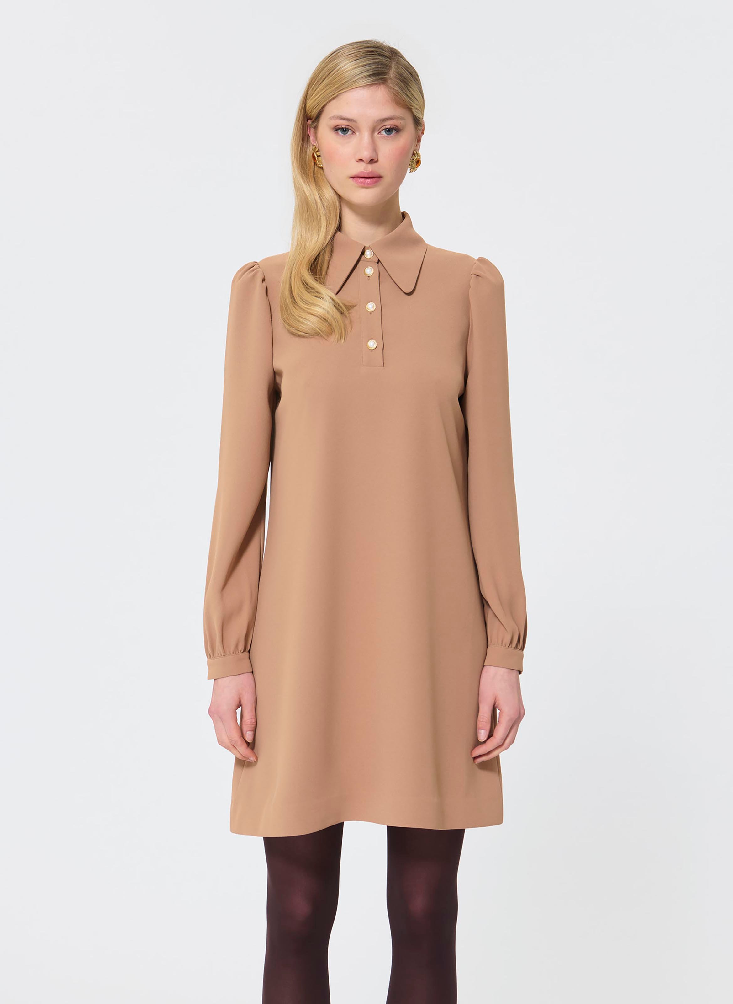 Robe rolfo TARA JARMON Marron