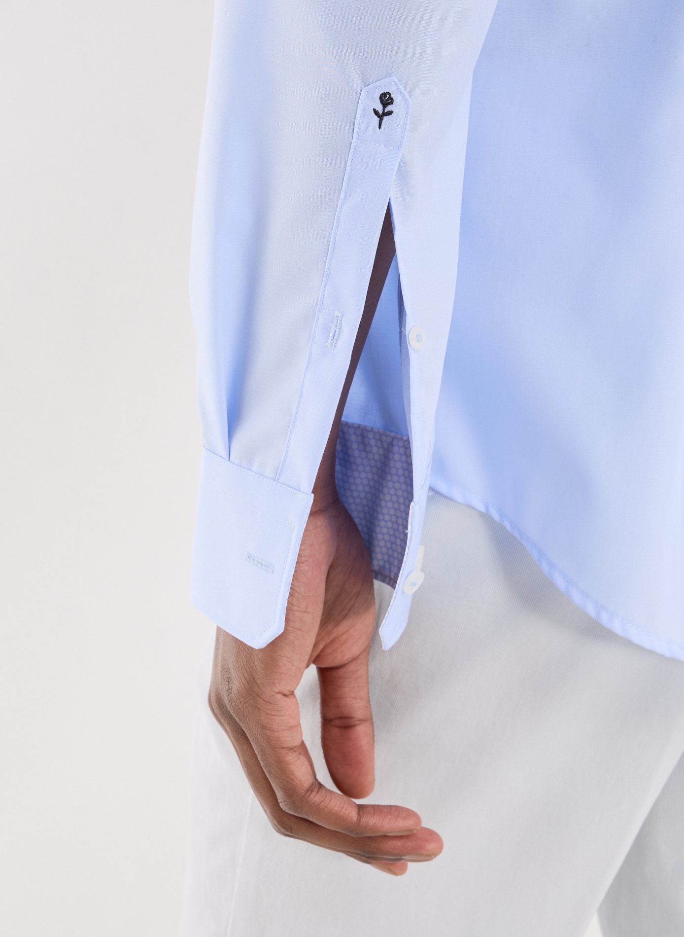  Cotton shirt SEIDENSTICKER Blue