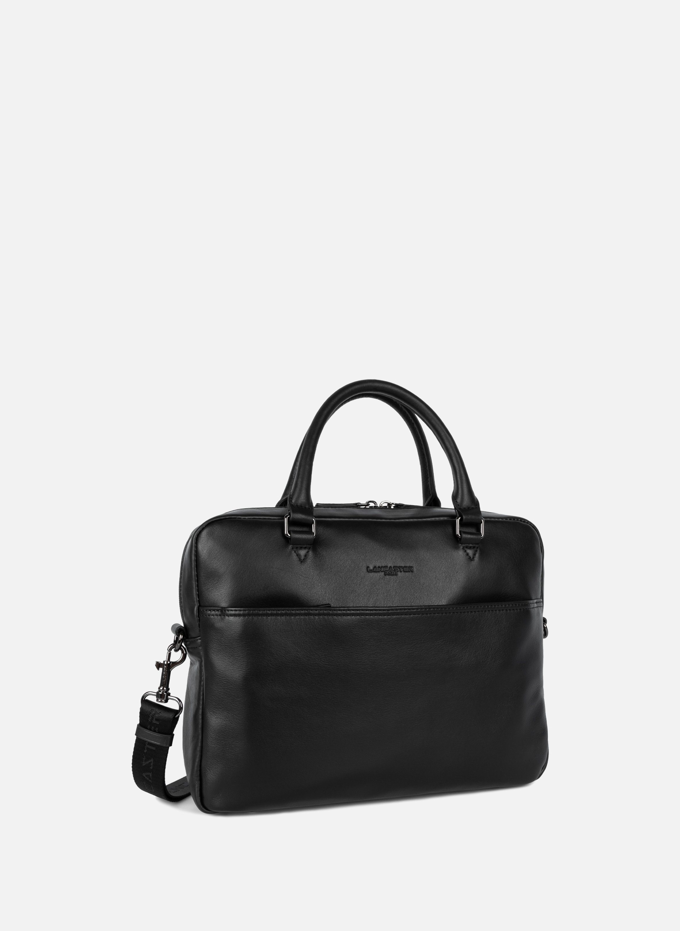 M portfolio document holder bag - Soft Vintage Homme LANCASTER Black