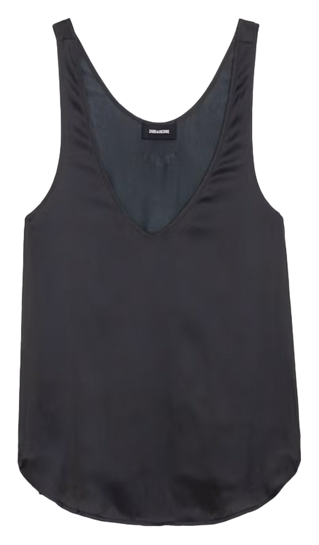 Top droit encolure ronde Tarys ZADIG&VOLTAIRE Noir