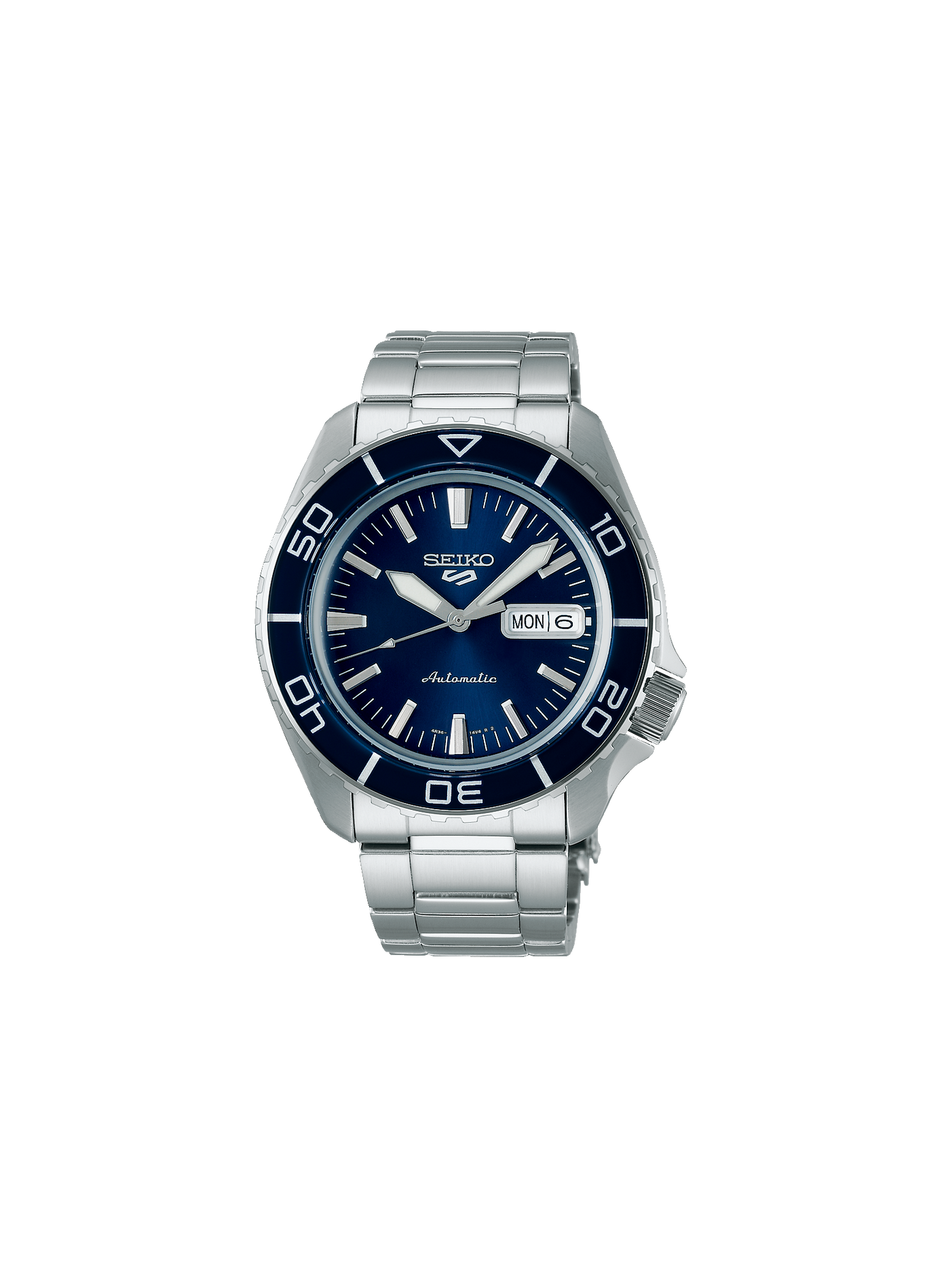 Montre Seiko 5 en acier inoxydable SEIKO 5 Bleu